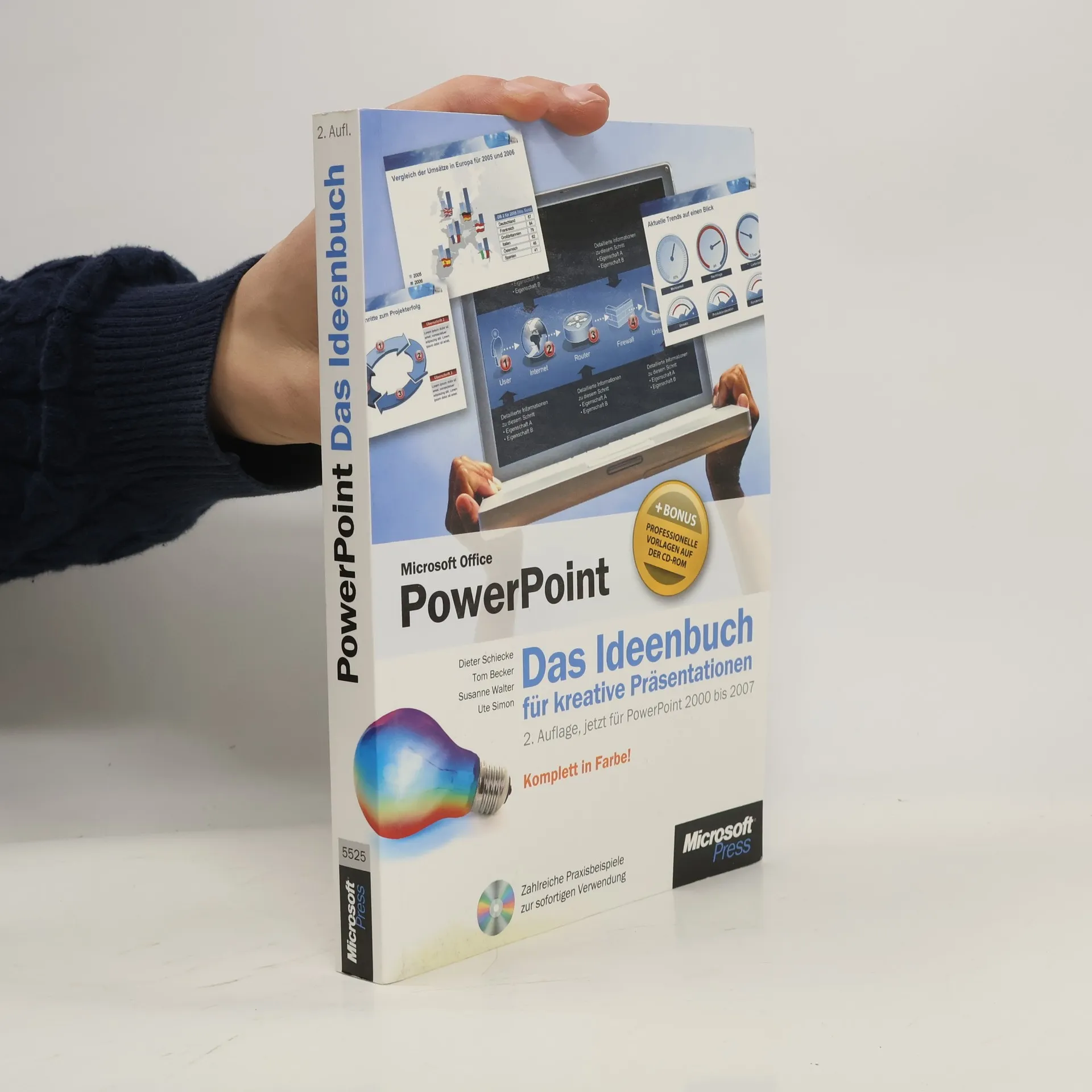 Microsoft Office PowerPoint - das Ideenbuch für kreative Präsentationen | Book | Dieter Schiecke | DE