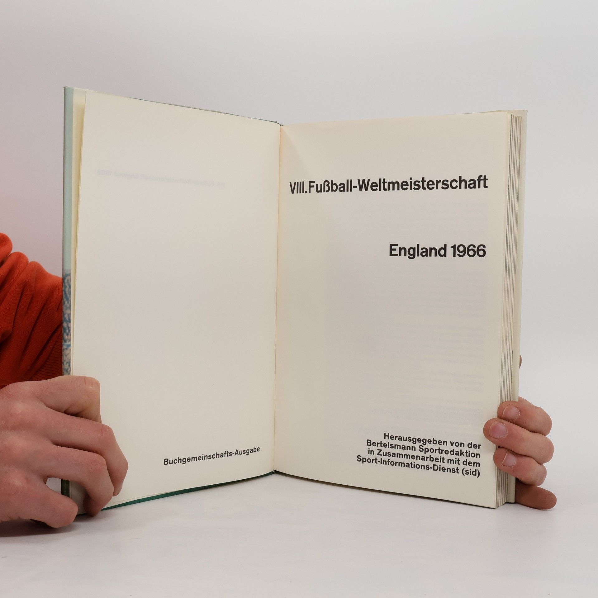 Roland Gööck VIII. Fussball-Weltmeisterschaft England 1966