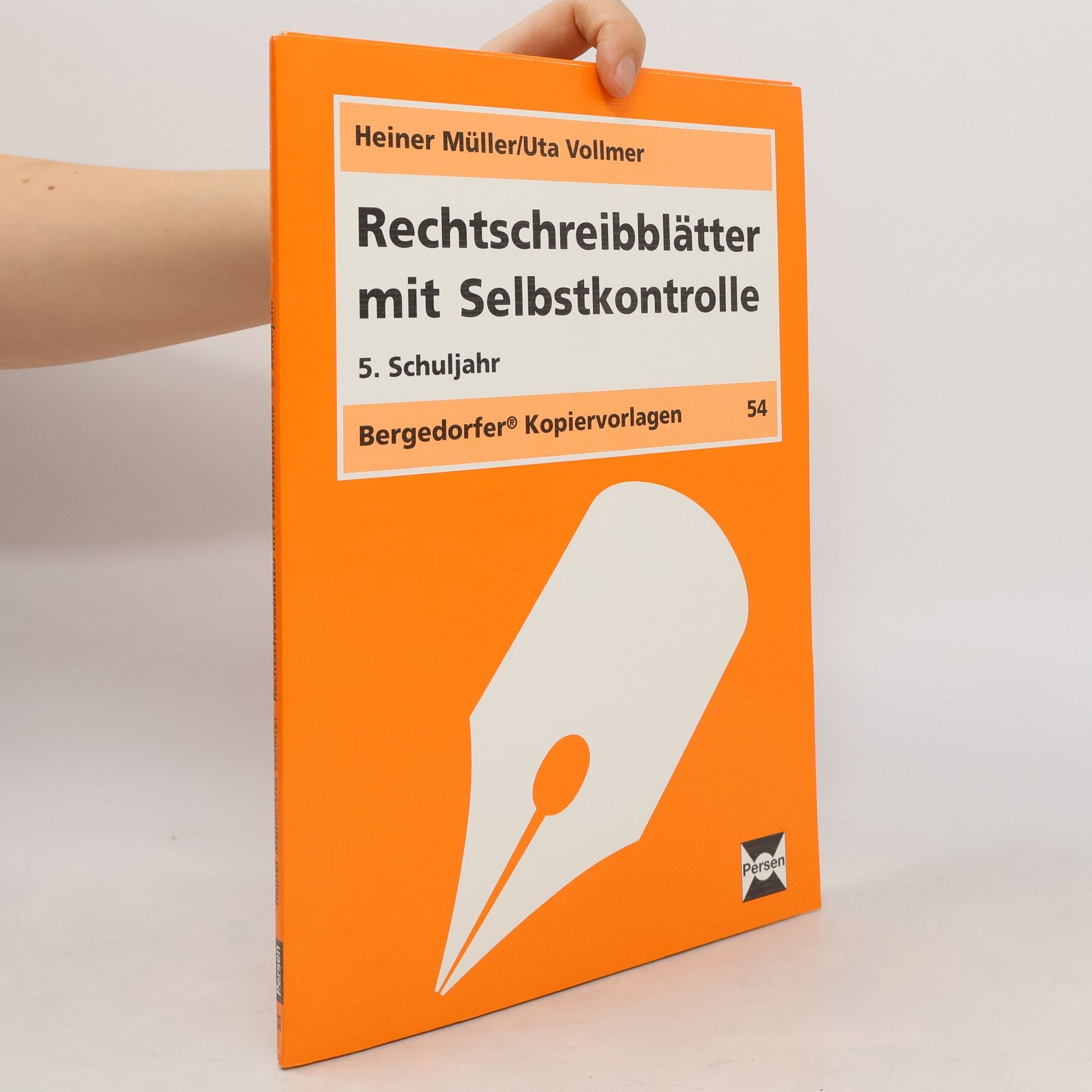 Heiner Müller Rechtschreibblätter mit Selbstkontrolle. 5. Schuljahr