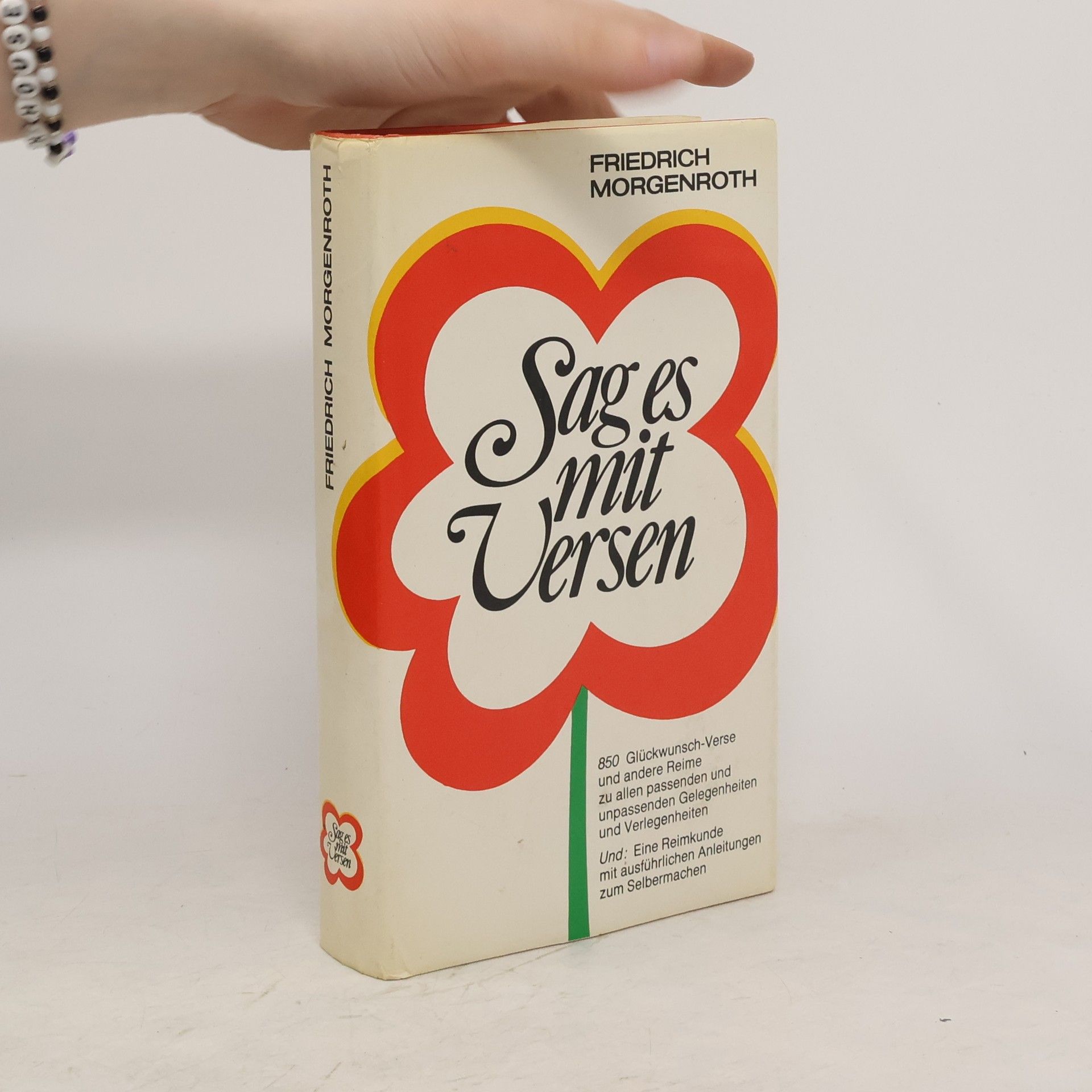 Morgenroth Sag es mit Versen