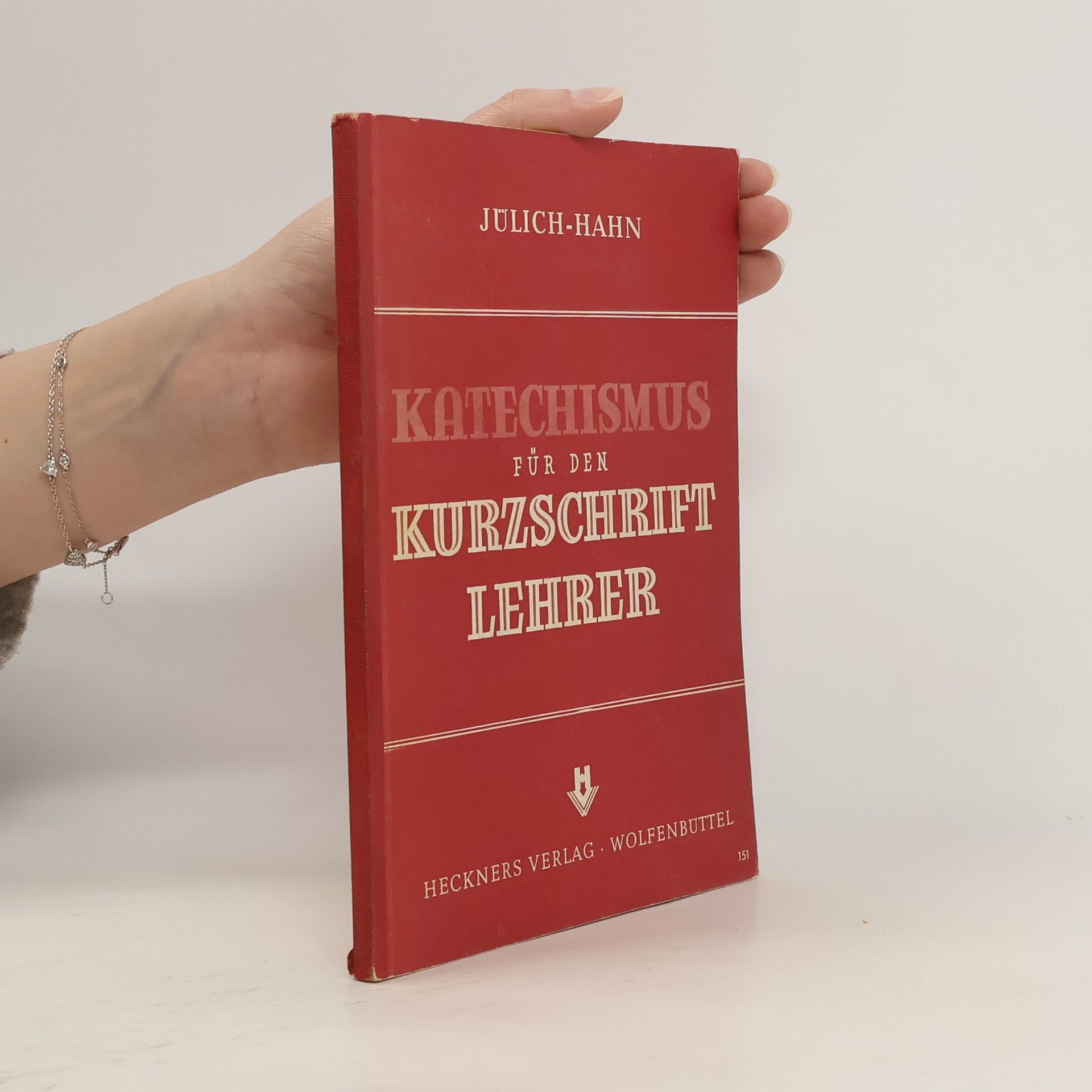 Bernhard Jülich Katechismus für den Kurzschrift Lehrer