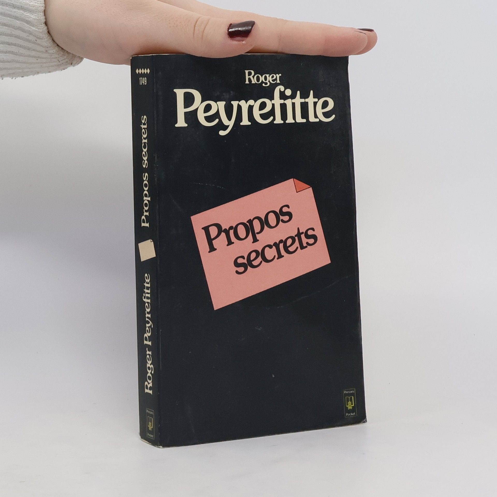 Roger Peyrefitte Propos secrets