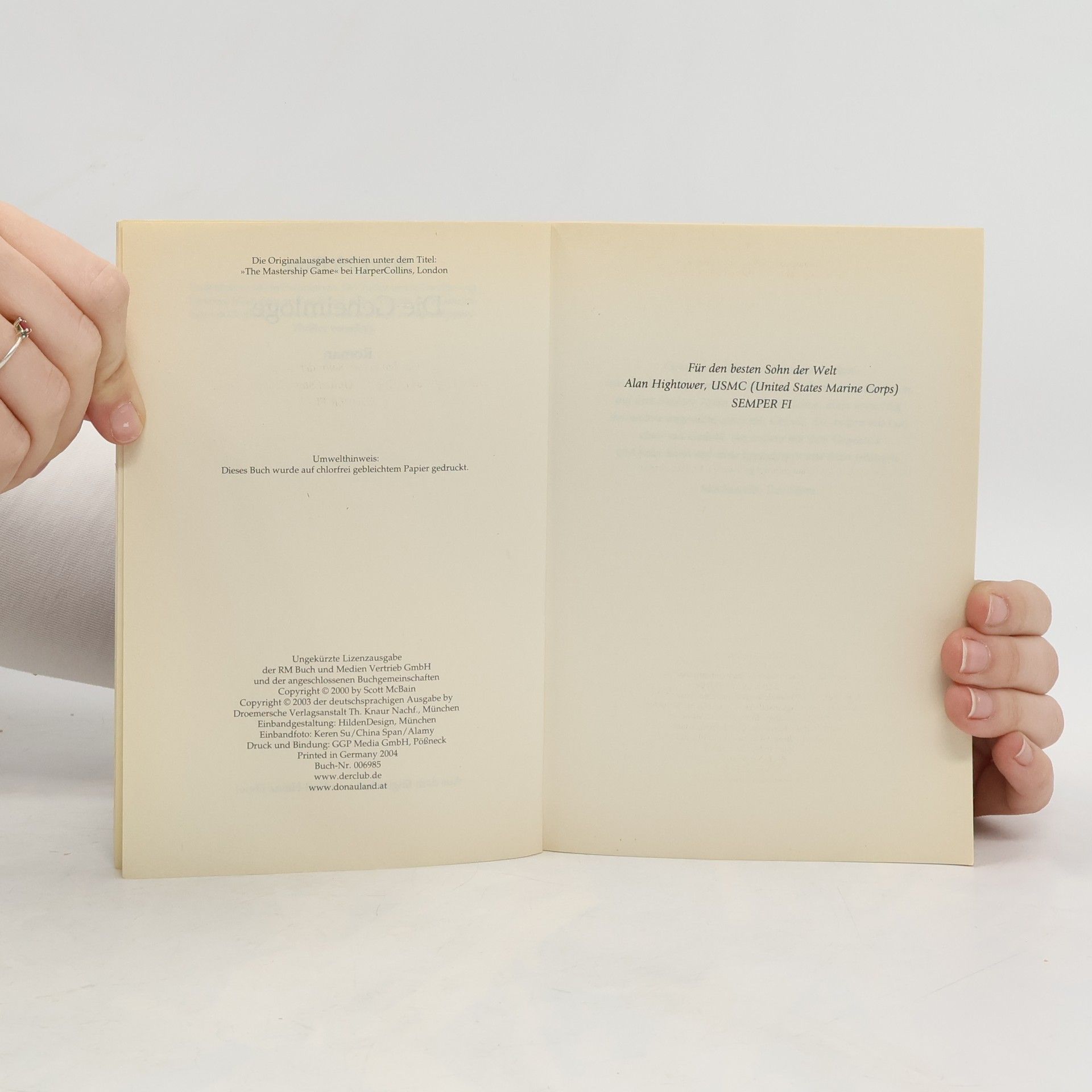 Scott McBain Die Geheimloge