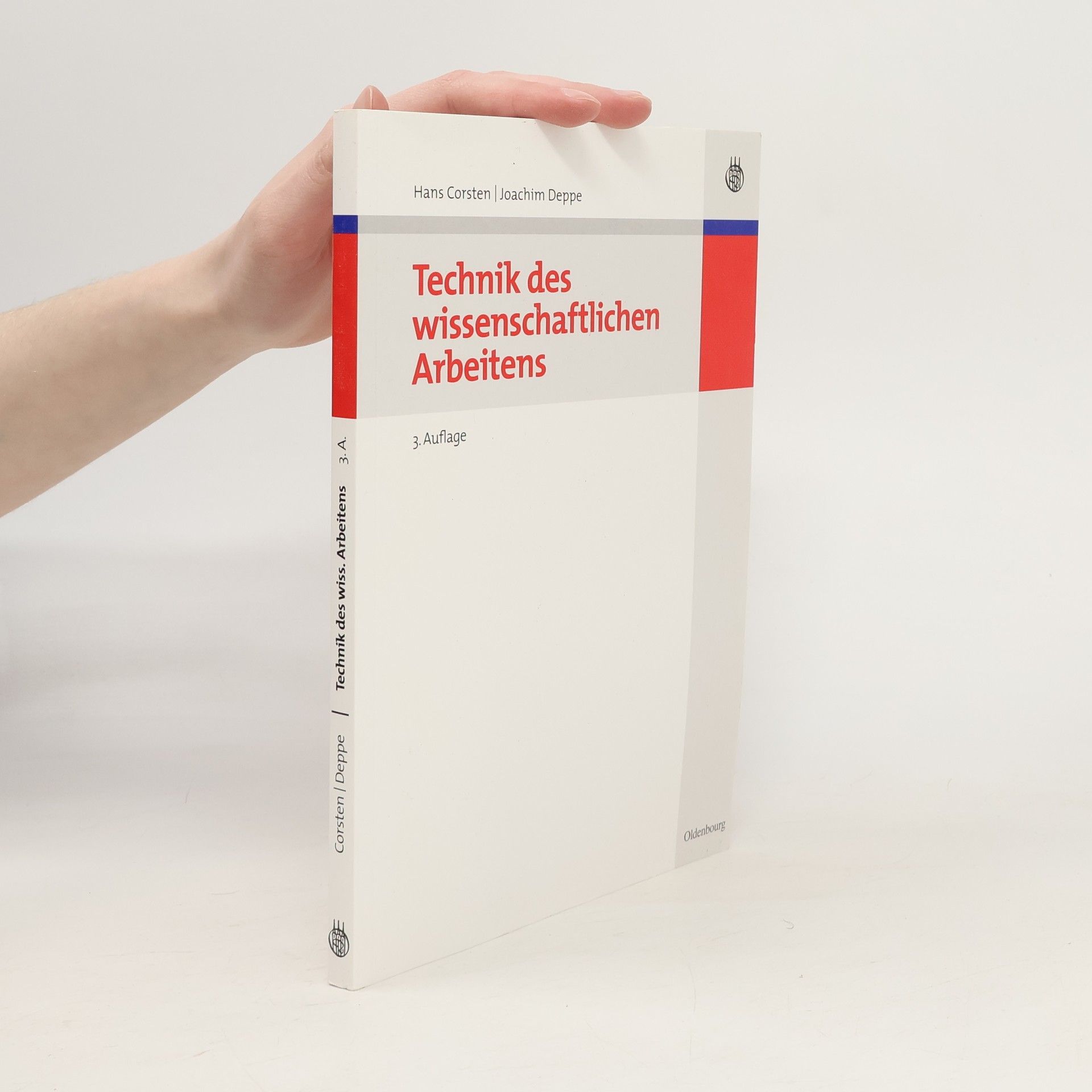 Hans Corsten Technik des wissenschaftlichen Arbeitens