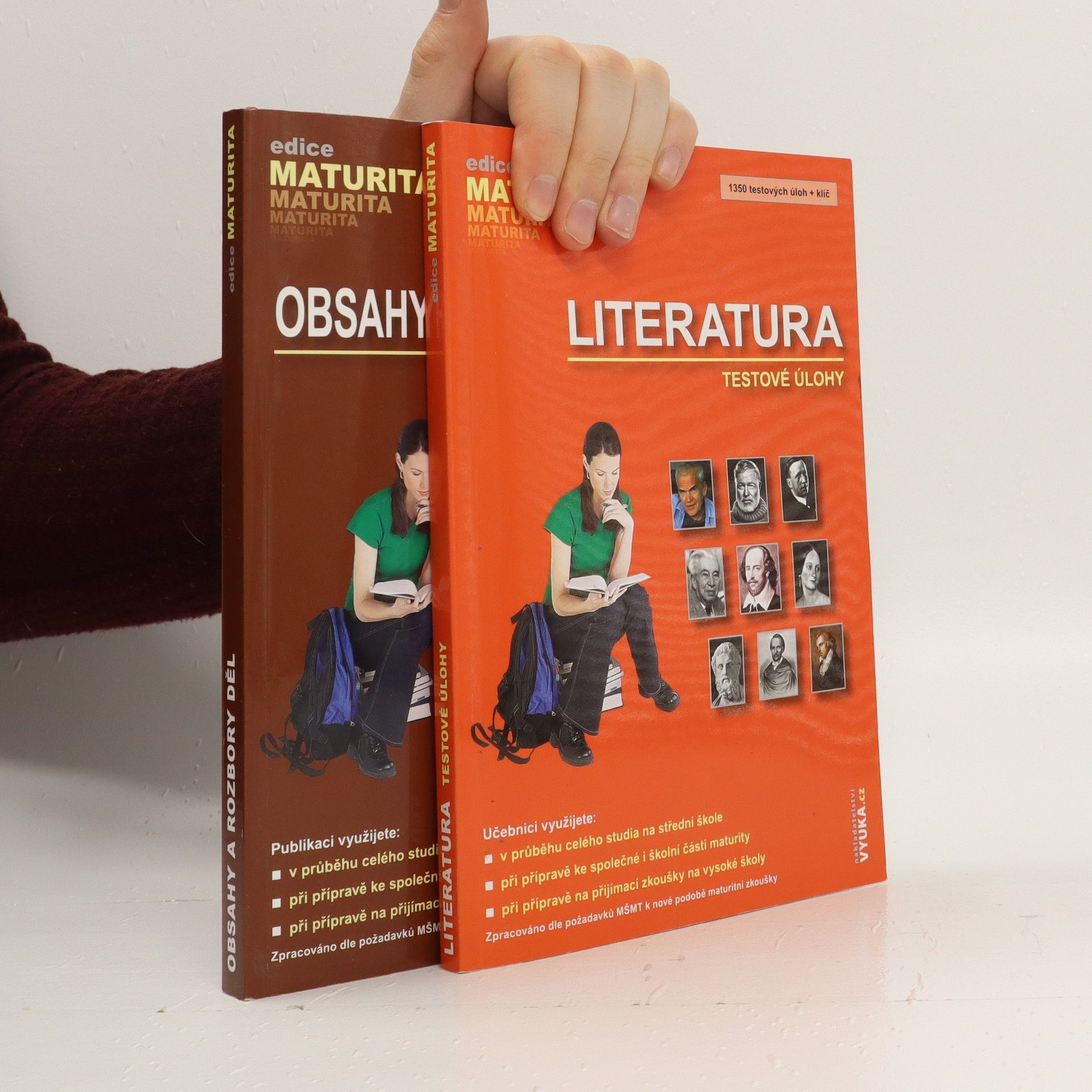 Auteurscollectief Literatura (testové úlohy + obsah a rozbory děl)