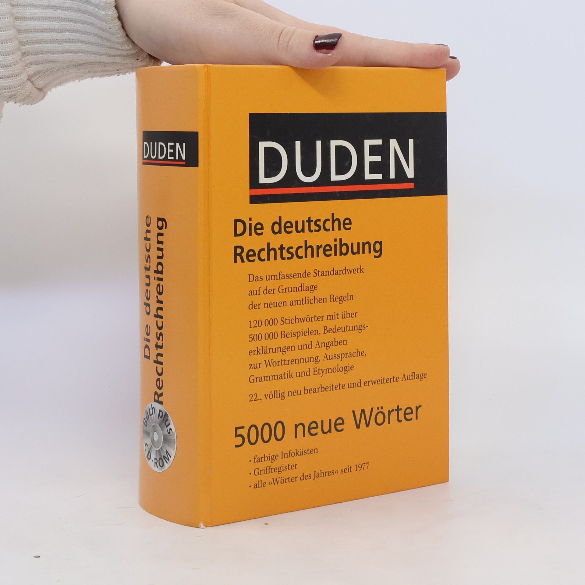 kolektiv Duden Die deutsche Rechtschreibung. 5000 neue Wőrter