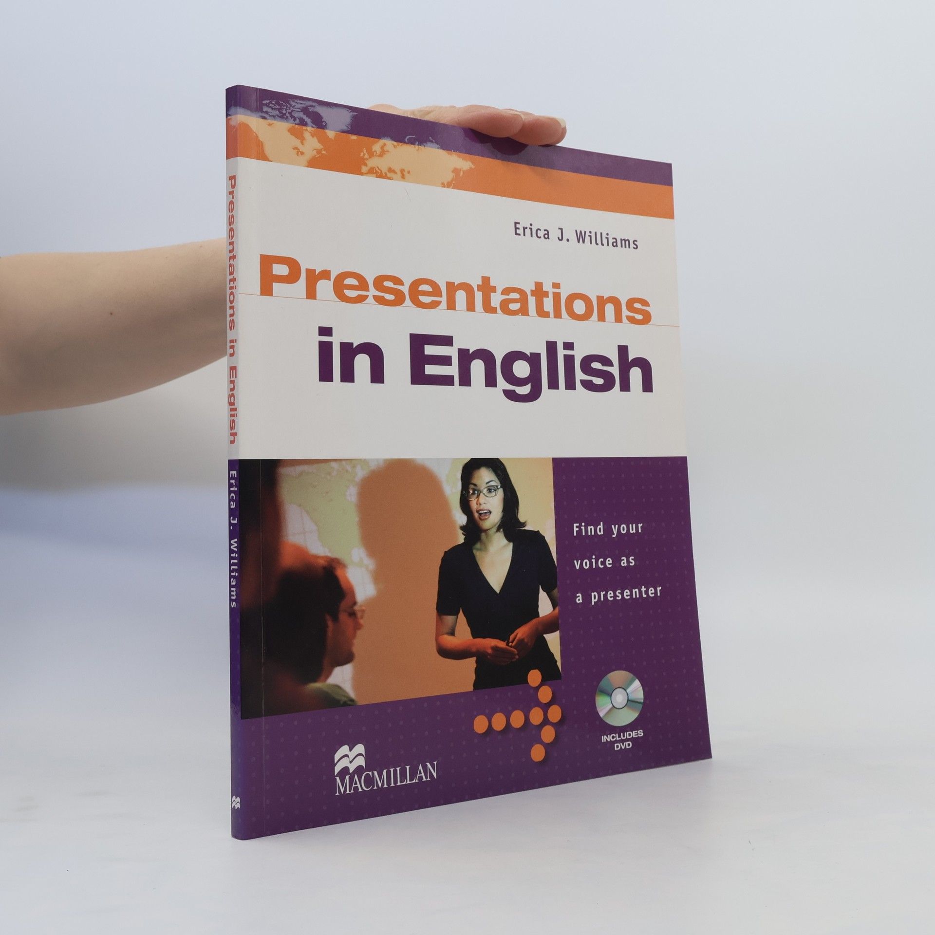 Erica J. Williams Presentations in English, Student's Book w. DVD
