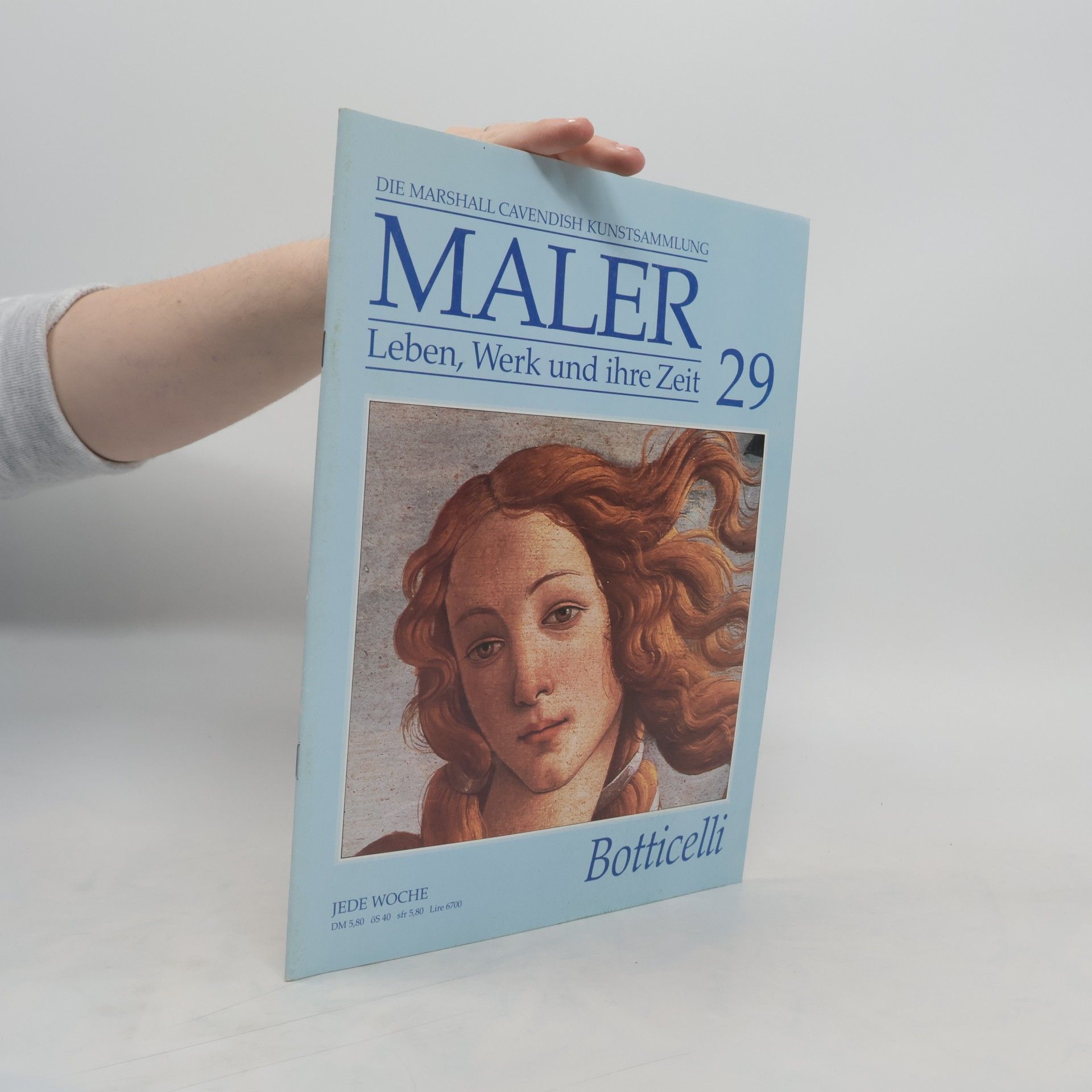 Autorenkollektiv Das grosse Sammelwerk. Maler, Leben, Werk und ihre Zeit 29. Botticelli