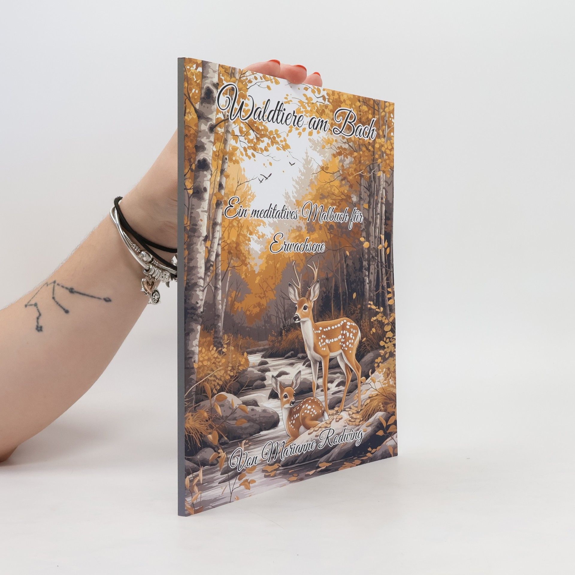 Marianne Rodwing Waldtiere am Bach. Ein meditatives Malbuch für Erwachsene