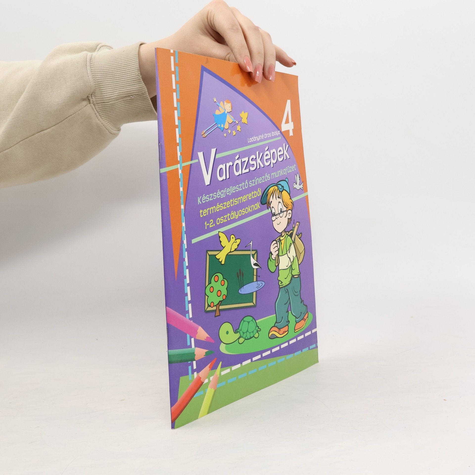 AA.VV. Varázsképek Készségfejlesztő színezős munkaj űzet természetismeretből 1-2. osztályosoknak 4