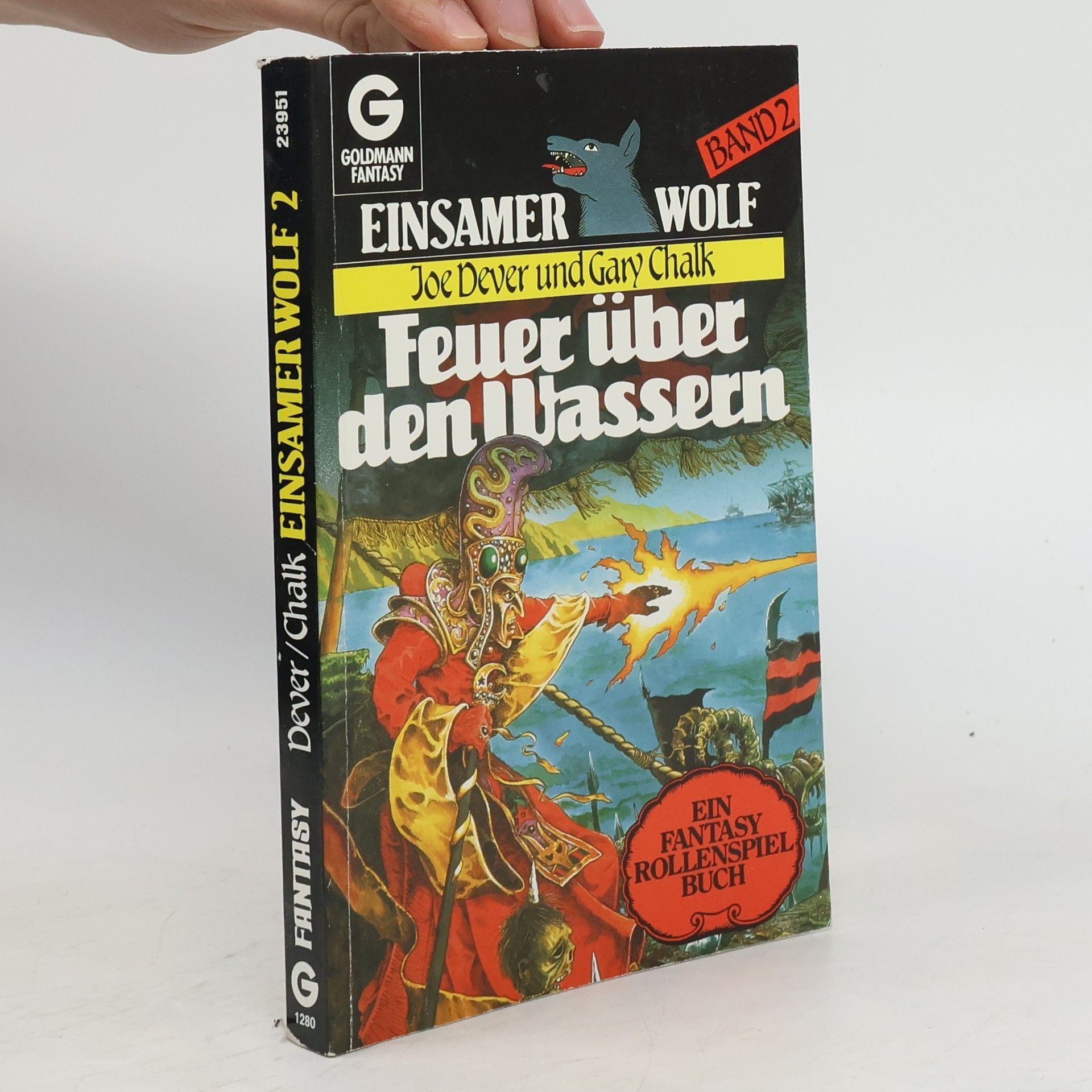 Joe Dever Einsamer Wolf 2. Feuer über den Wassern