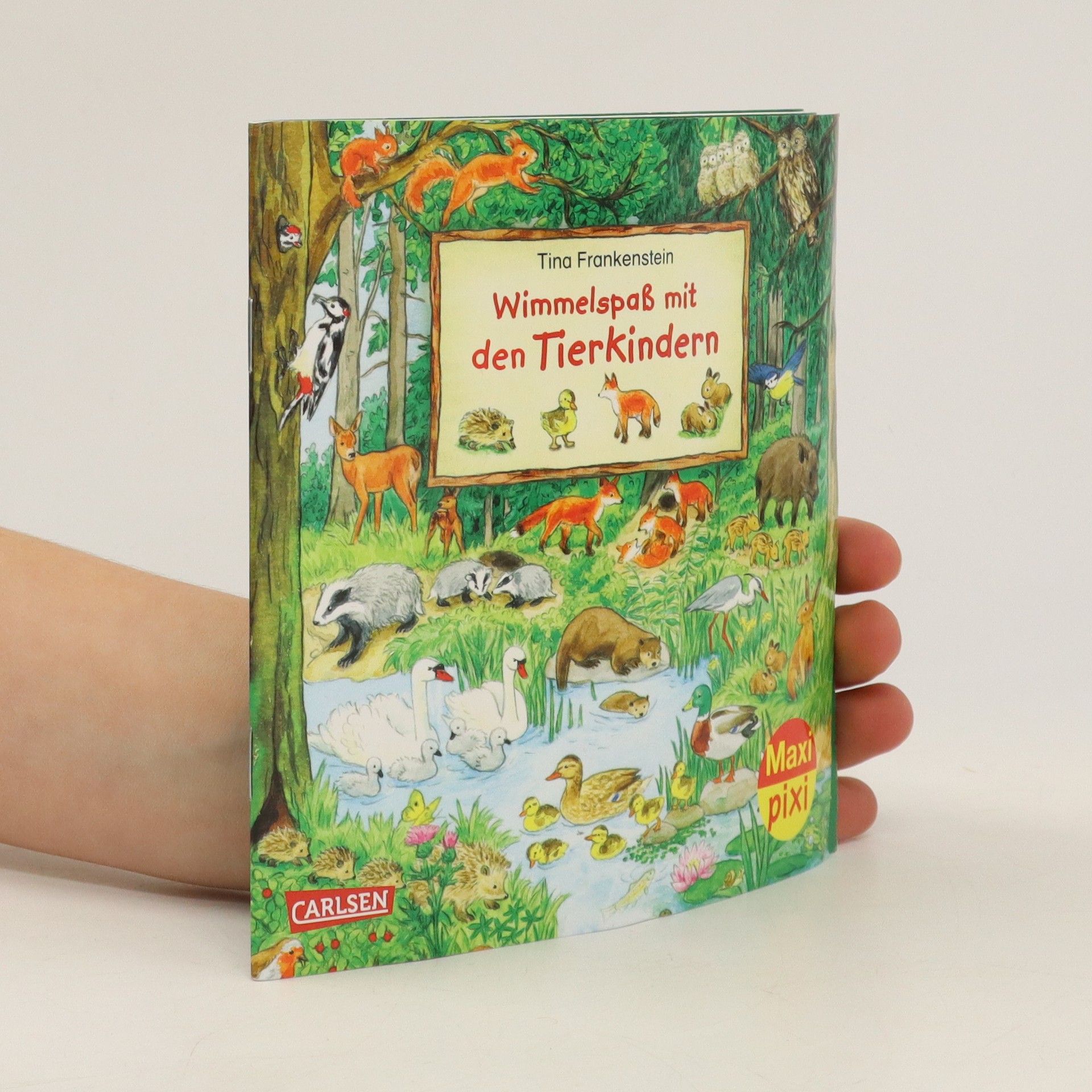 Tina Frankenstein-Börlin Wimmelspaß mit den Tierkindern