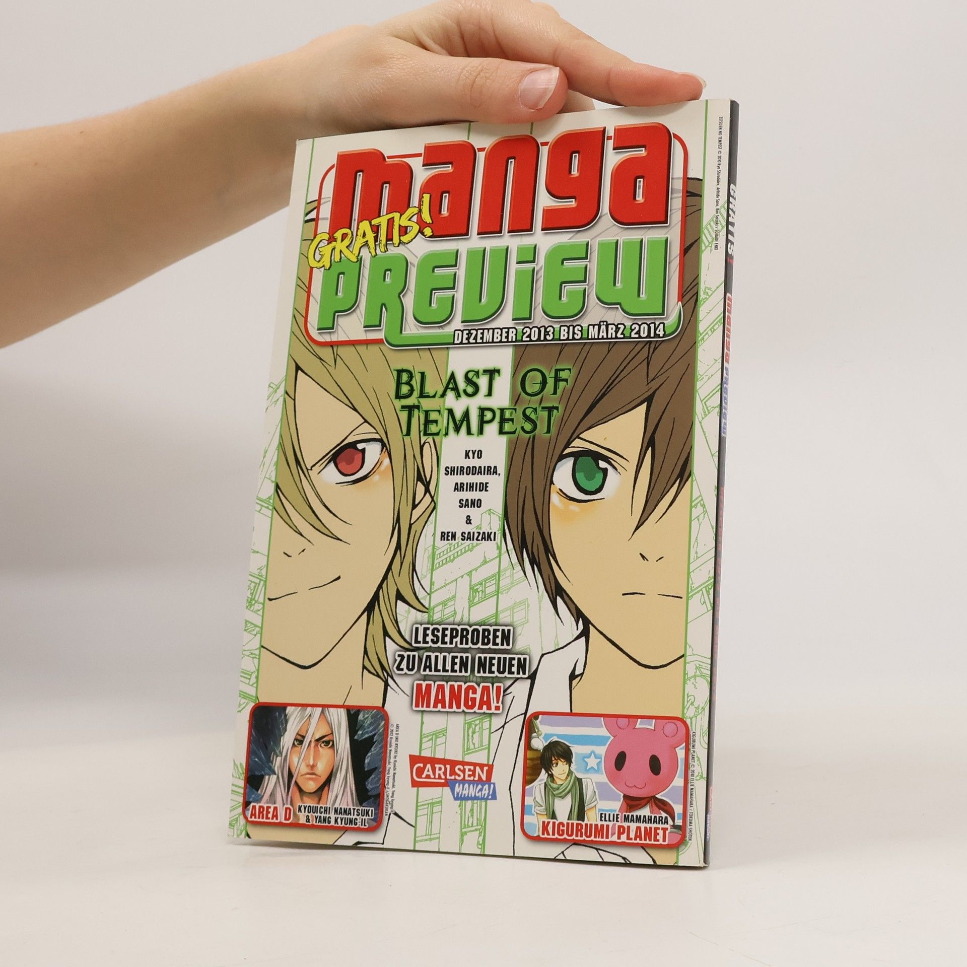 AA.VV. Manga Preview, Dezember 2013 bis März 2014