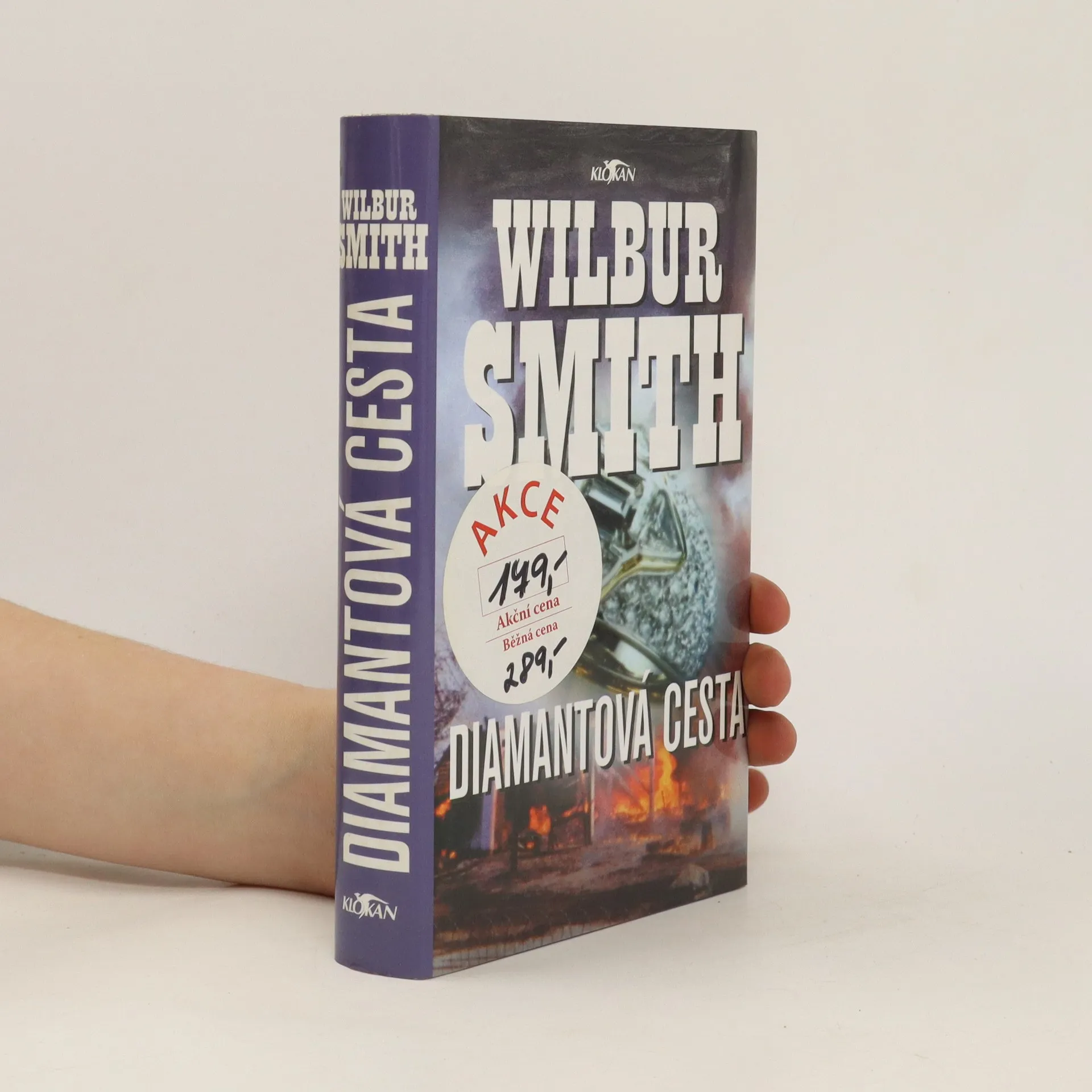 Diamantová cesta | Book | Hardcover | Wilbur A. Smith | CS