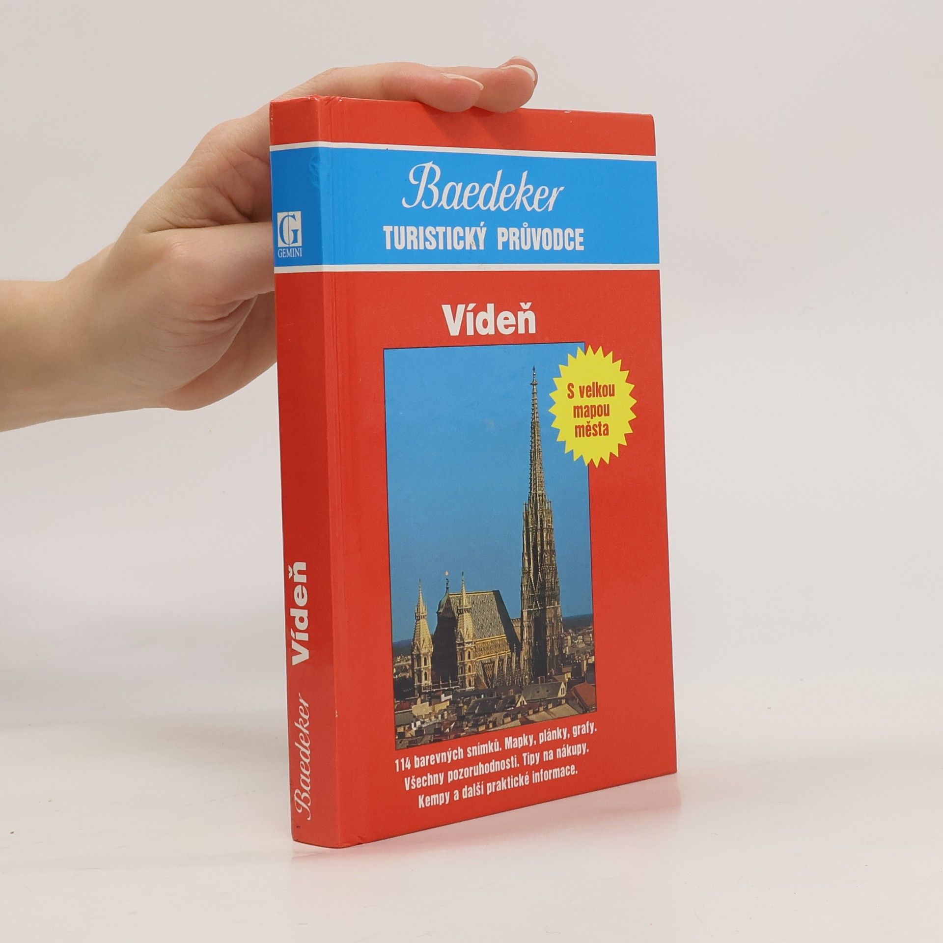 kolektiv Baedeker turistický průvodce - Vídeň (s mapou)