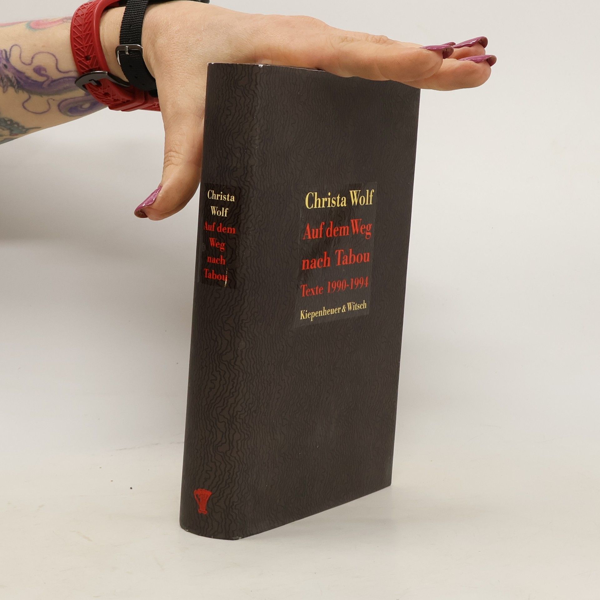 Christa Wolf Auf dem Weg nach Tabou : Texte 1990-1994