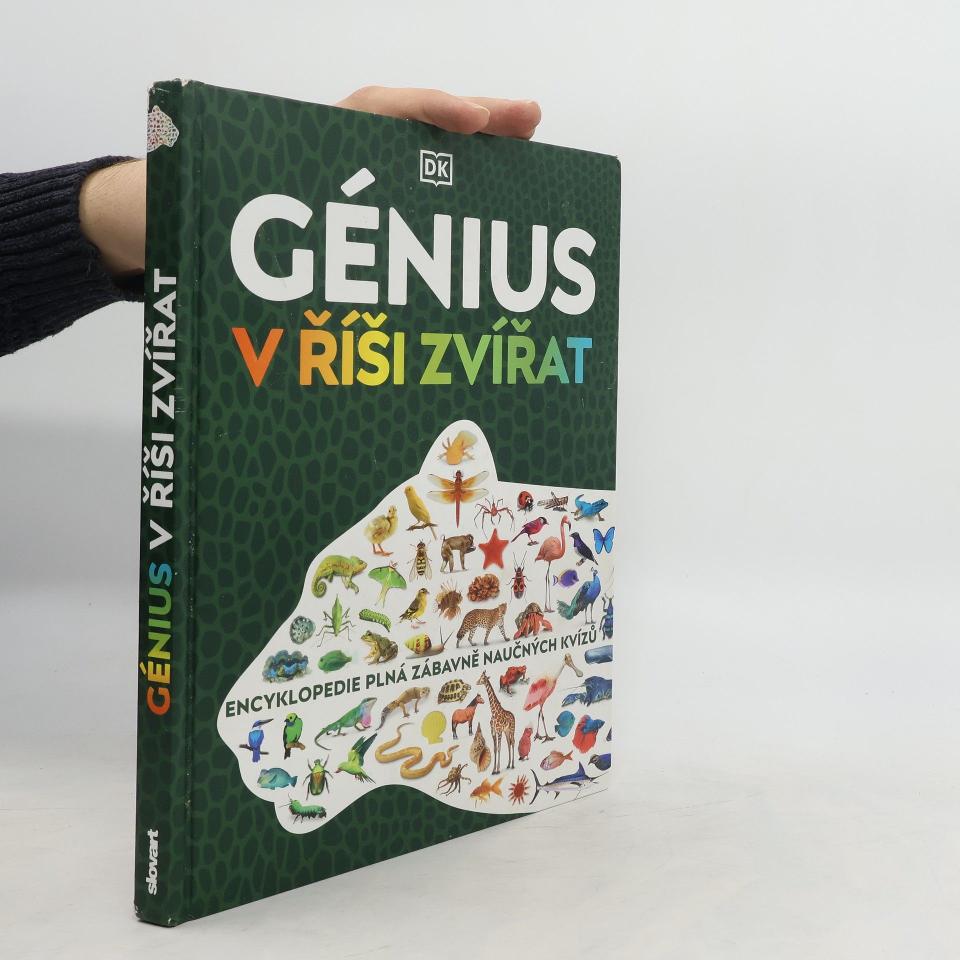 Stevie Derrick Génius v říši zvířat. Encyklopedie plná zábavně naučných kvízů