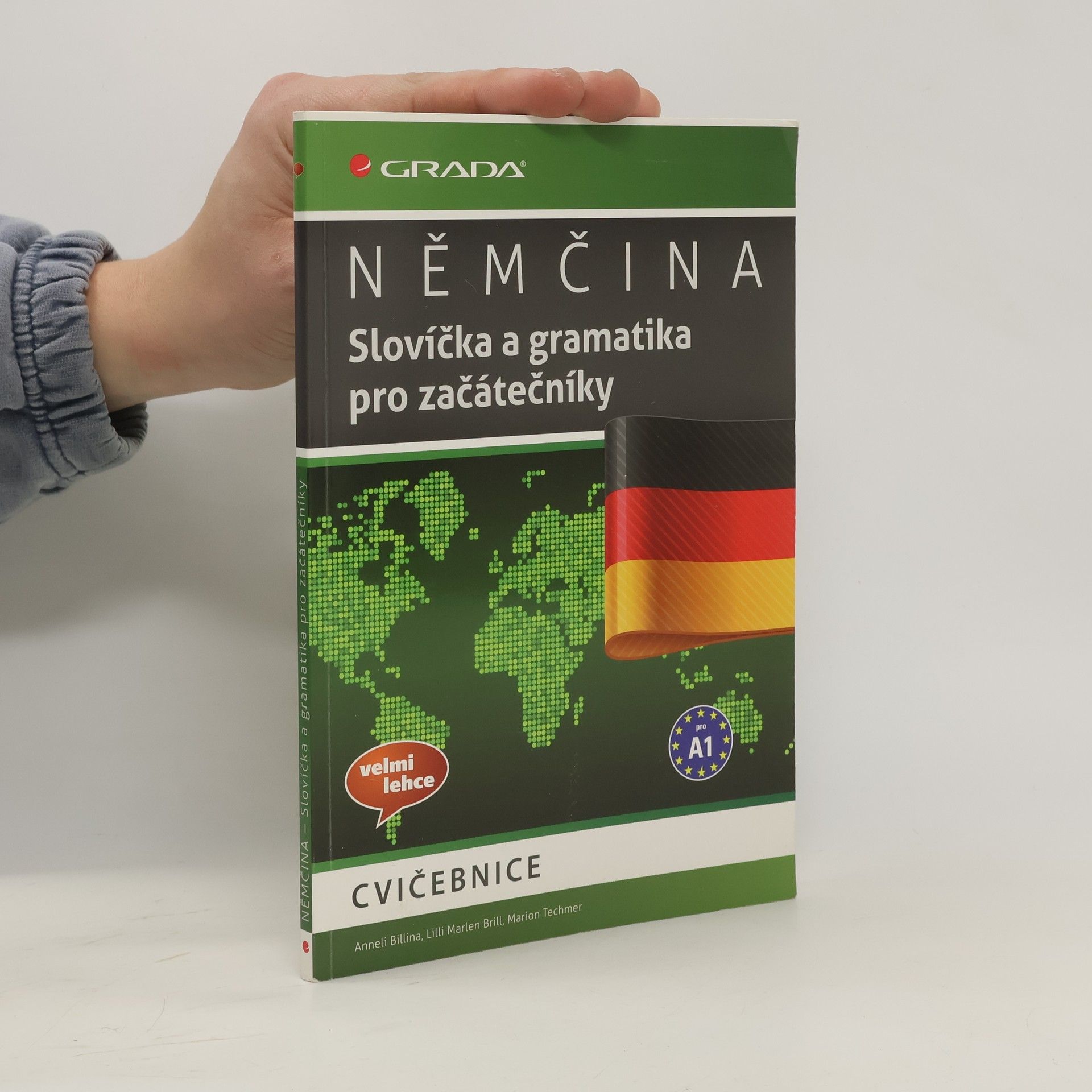 Anneli Billina Němčina: Slovíčka a gramatika pro začátečníky: Cvičebnice : [pro A1]
