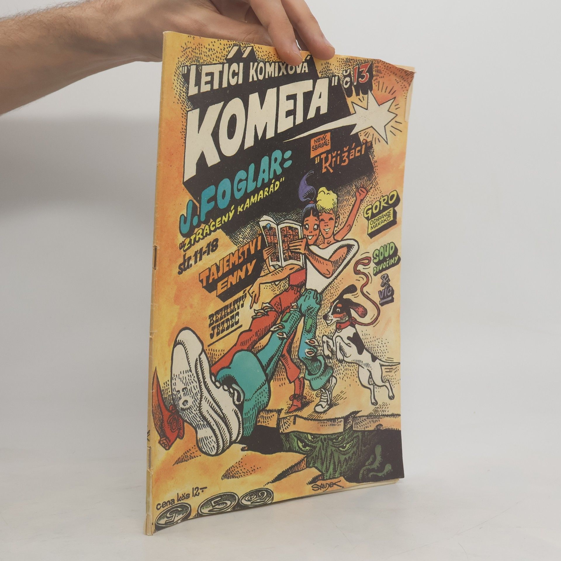 Kája Saudek Letící komixová kometa 13
