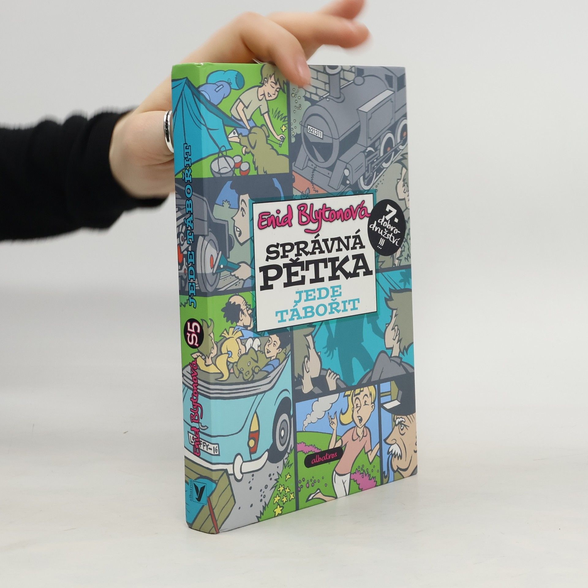 Enid Blyton Správná pětka jede tábořit
