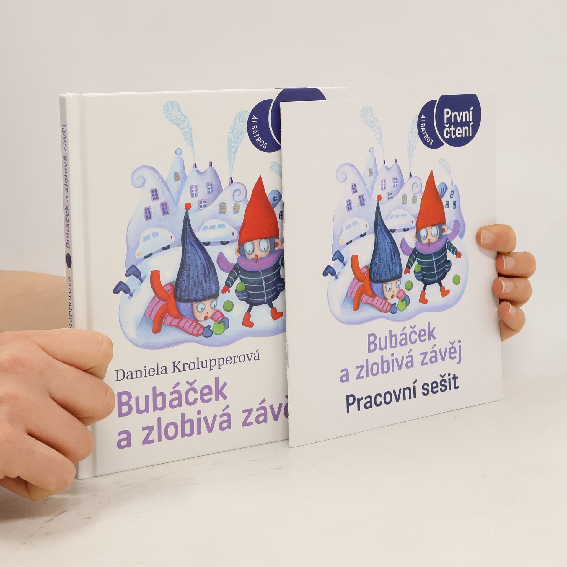 Lucie Dvořáková Bubáček a zlobivá závěj: Kniha + Pracovní sešit
