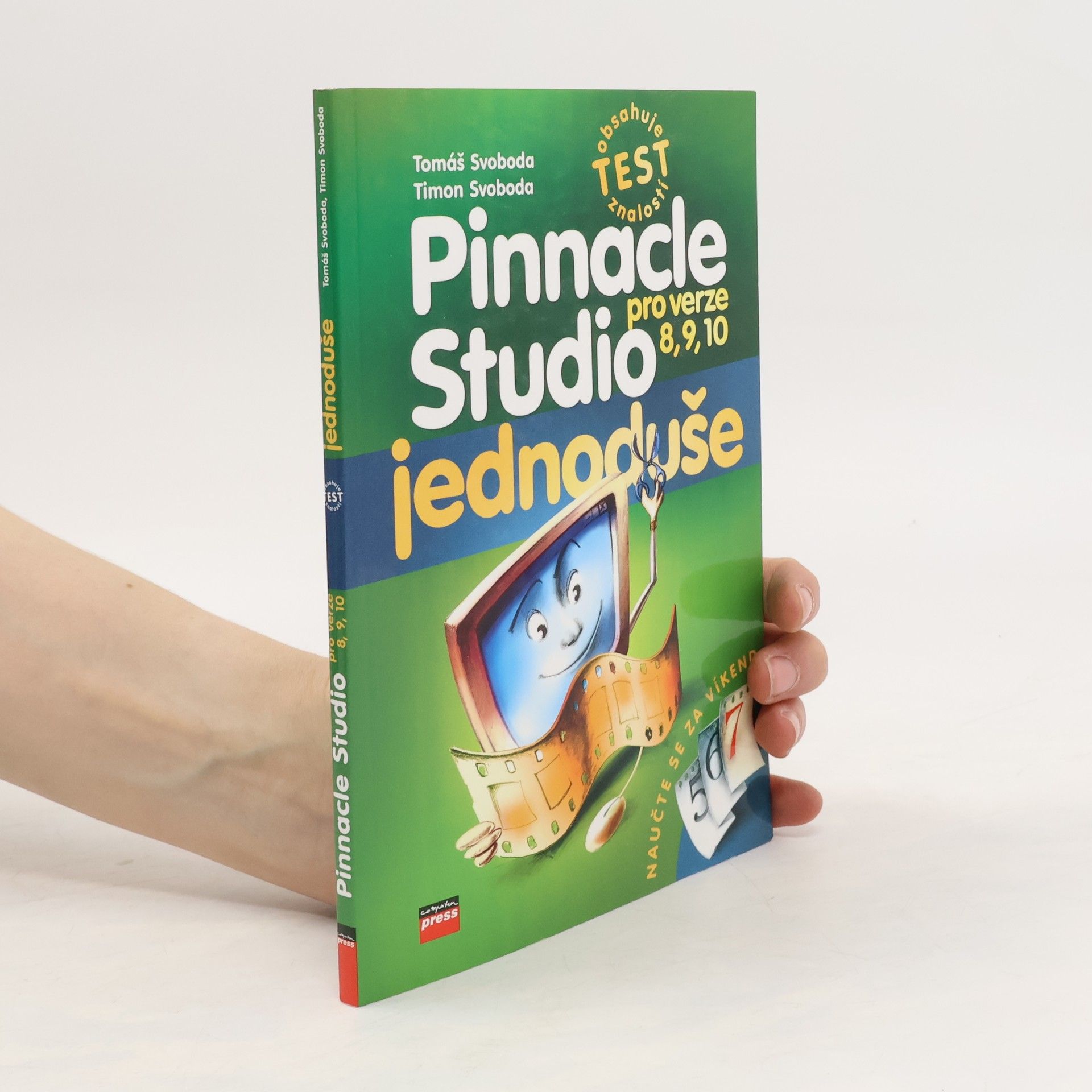 Tomáš Svoboda Pinnacle Studio pro verze 8, 9, 10 - jednoduše