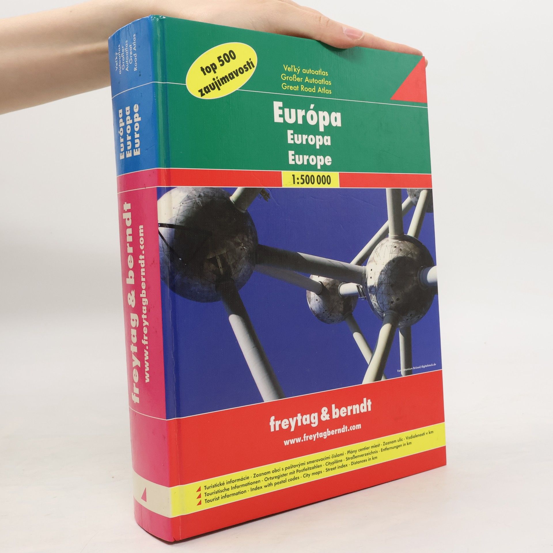 Autorenkollektiv Evropa. Velký autoatlas. Turistické informace