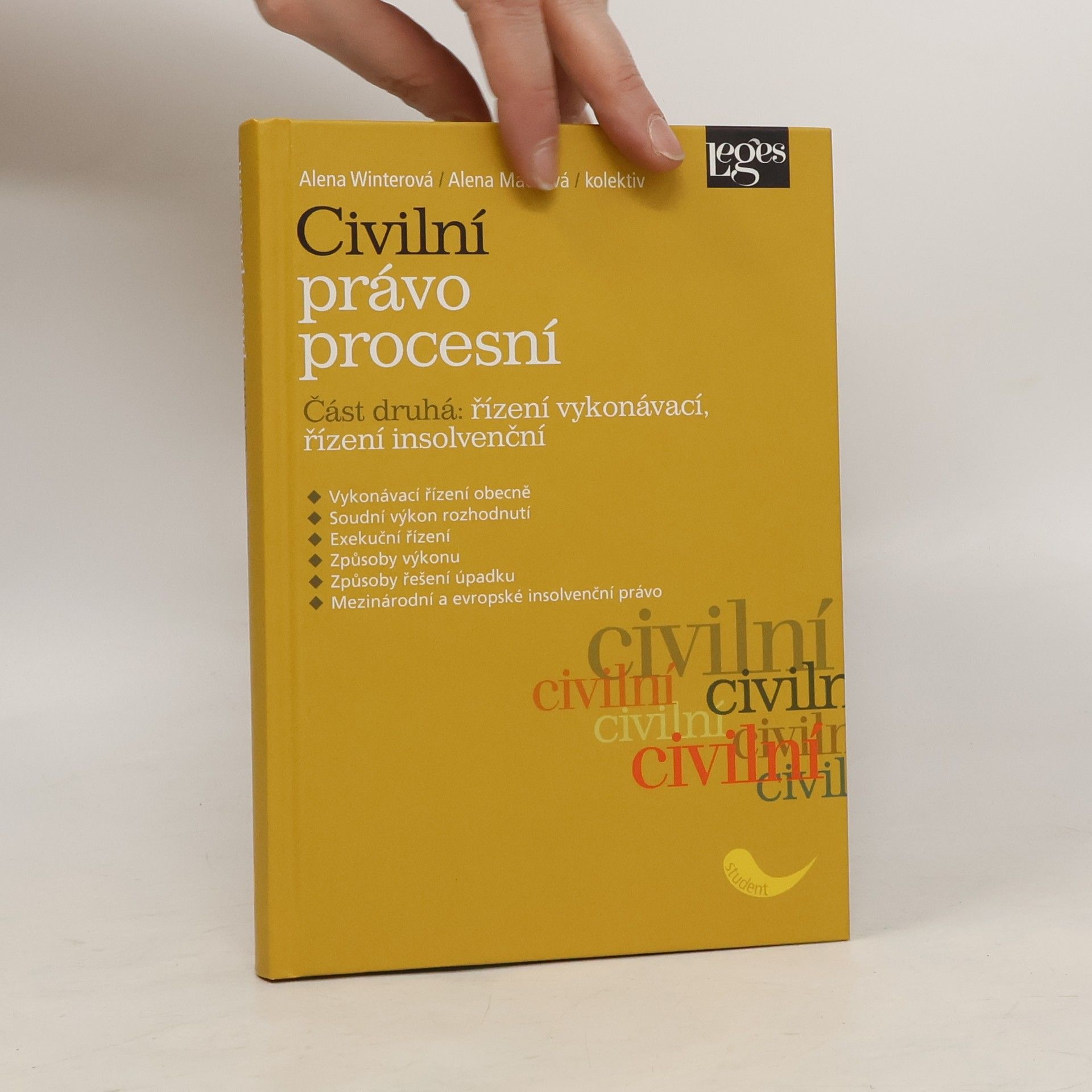 Alena Winterová Civilní právo procesní. Část druhá