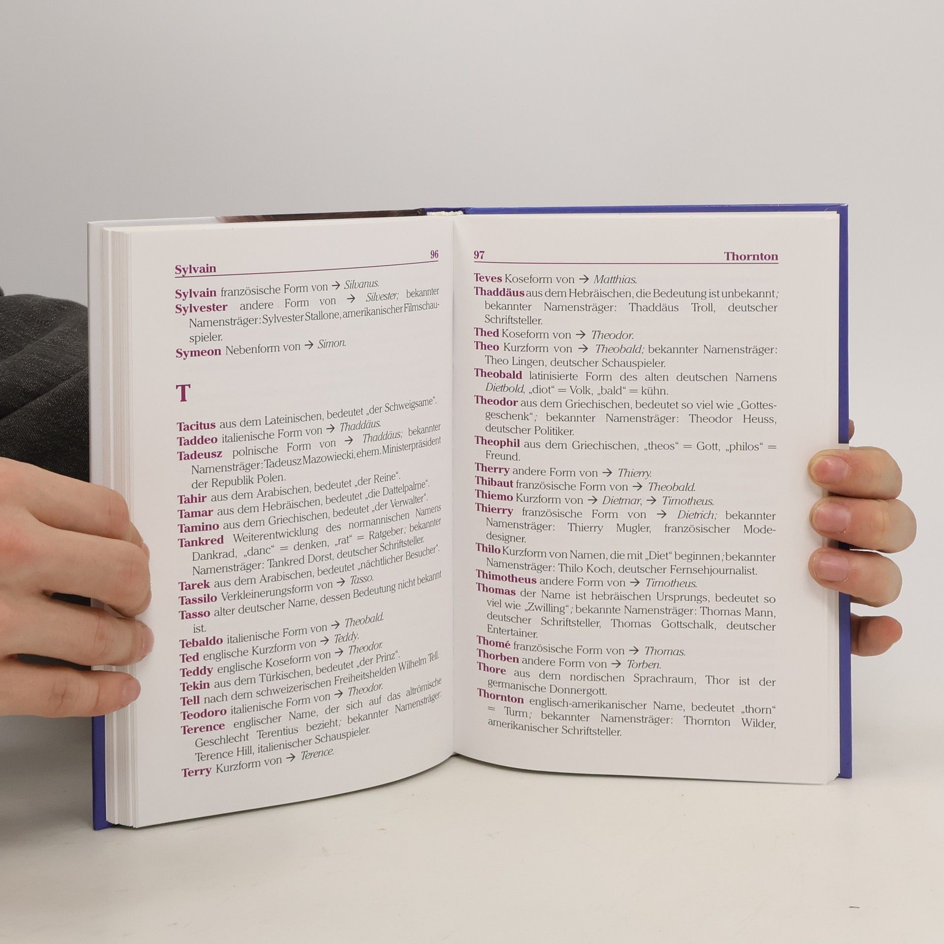 Simone Blass Das Vornamenbuch