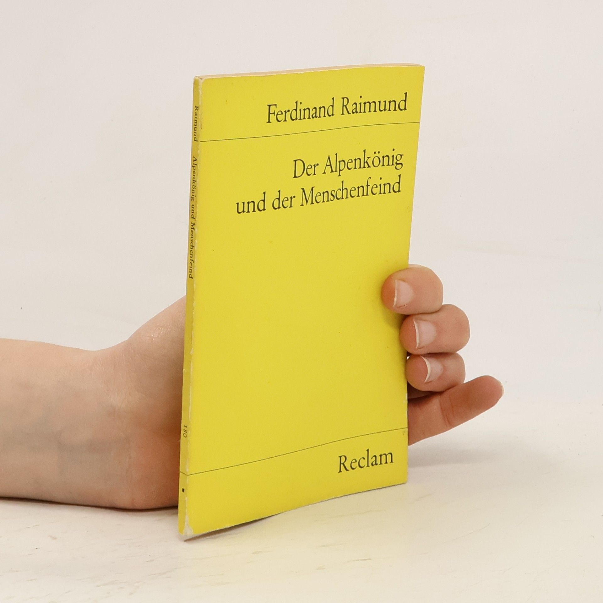 Ferdinand Raimund Der Alpenkönig und der Menschenfeind
