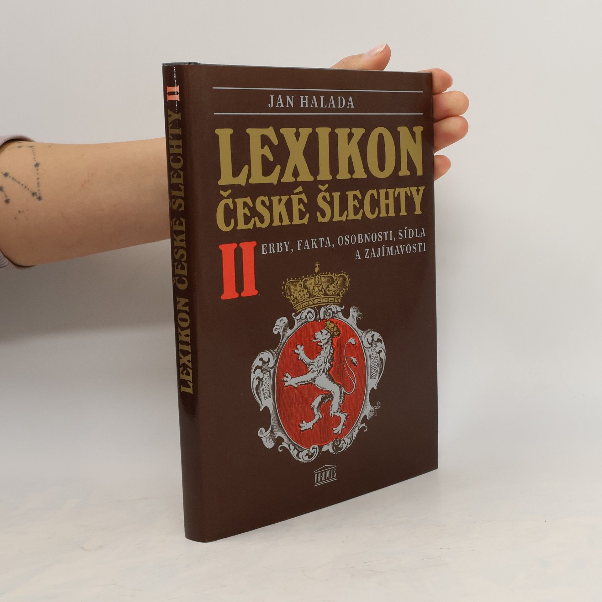 Jan Halada Lexikon české šlechty II.