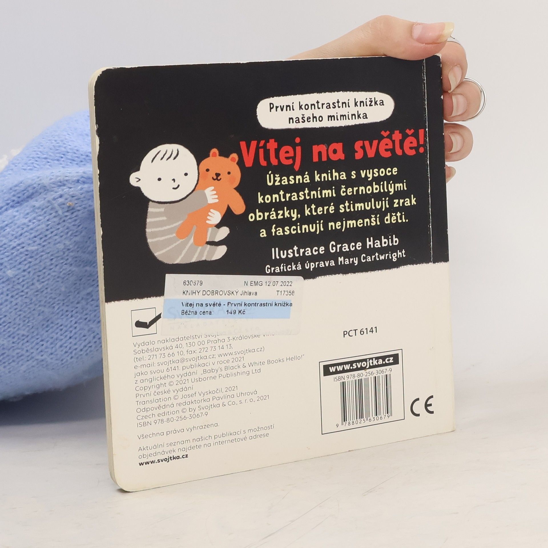 Grace Habib Vítej na světě! : první kontrastní knížka našeho miminka