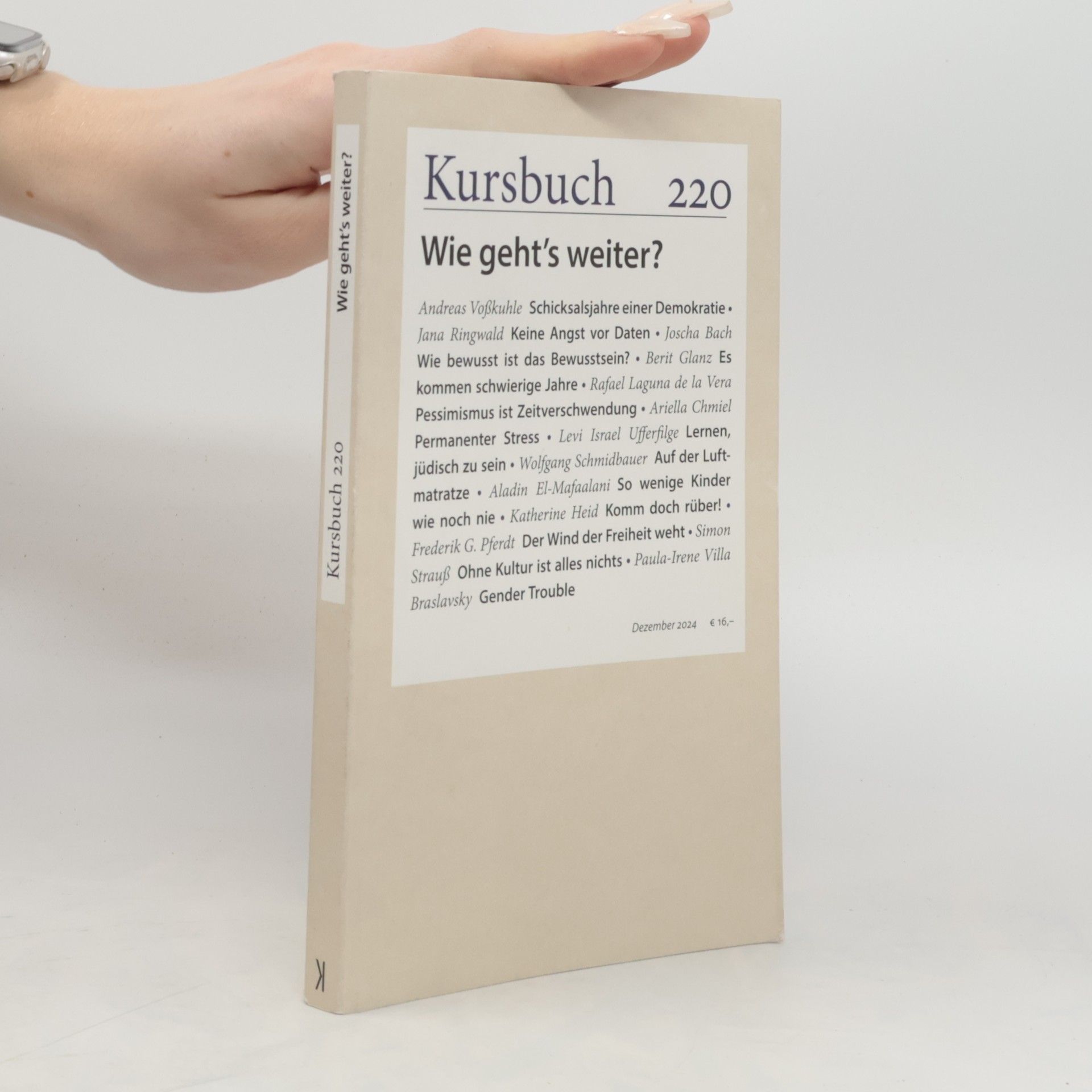 Autorenkollektiv Kursbuch 220. Wie geht's weiter?