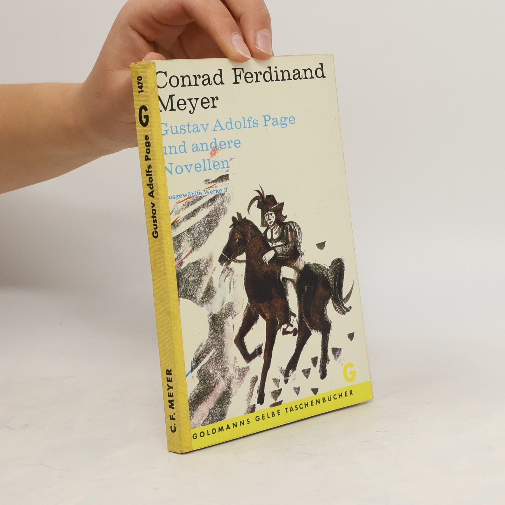 Conrad Ferdinand Meyer Gustav Adolfs Page und andere Novellen