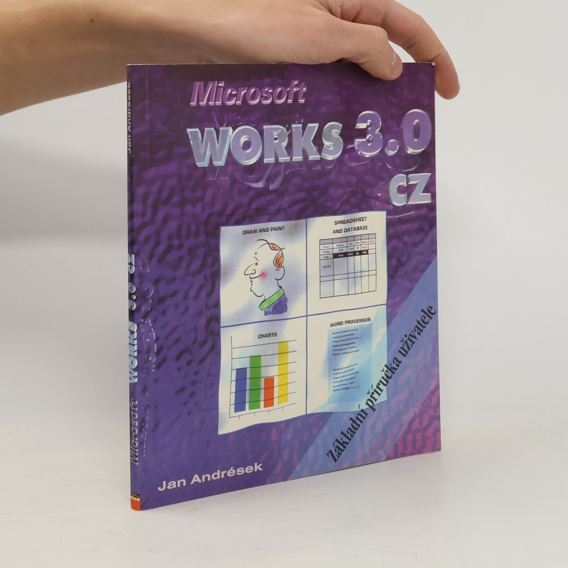 Jan Andrések Microsoft Works 3.0. Česká verze
