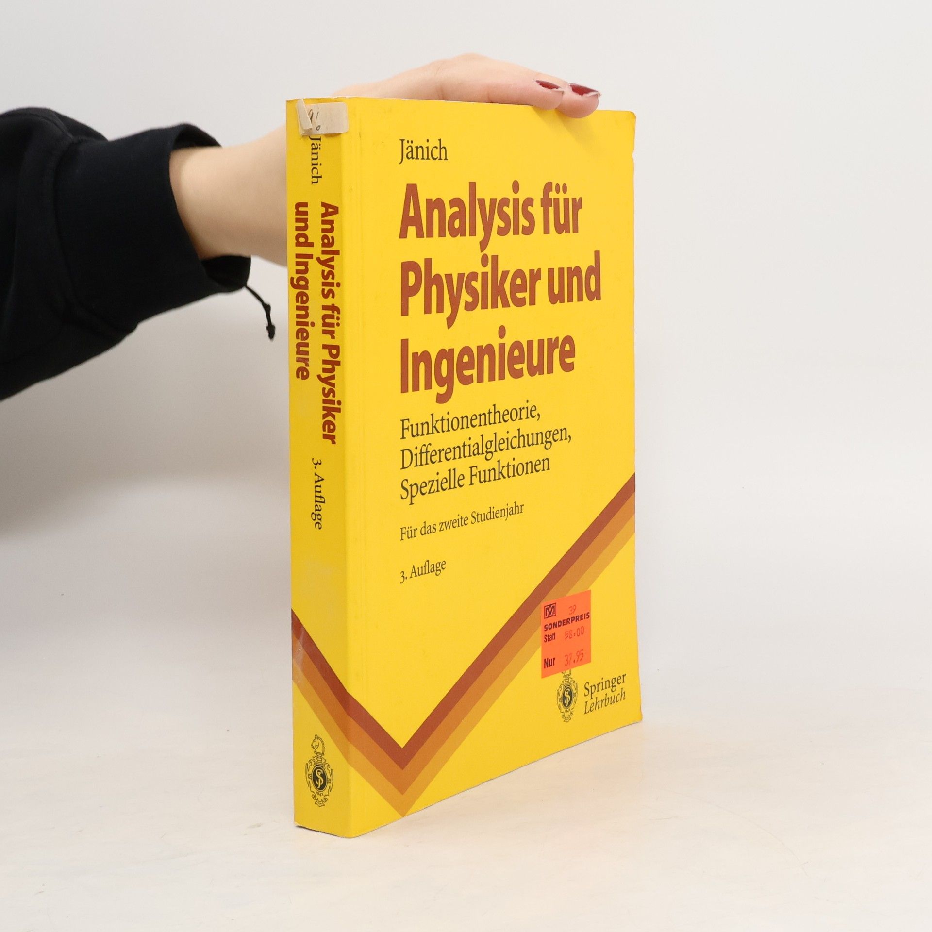 Klaus Jänich Analysis für Physiker und Ingenieure