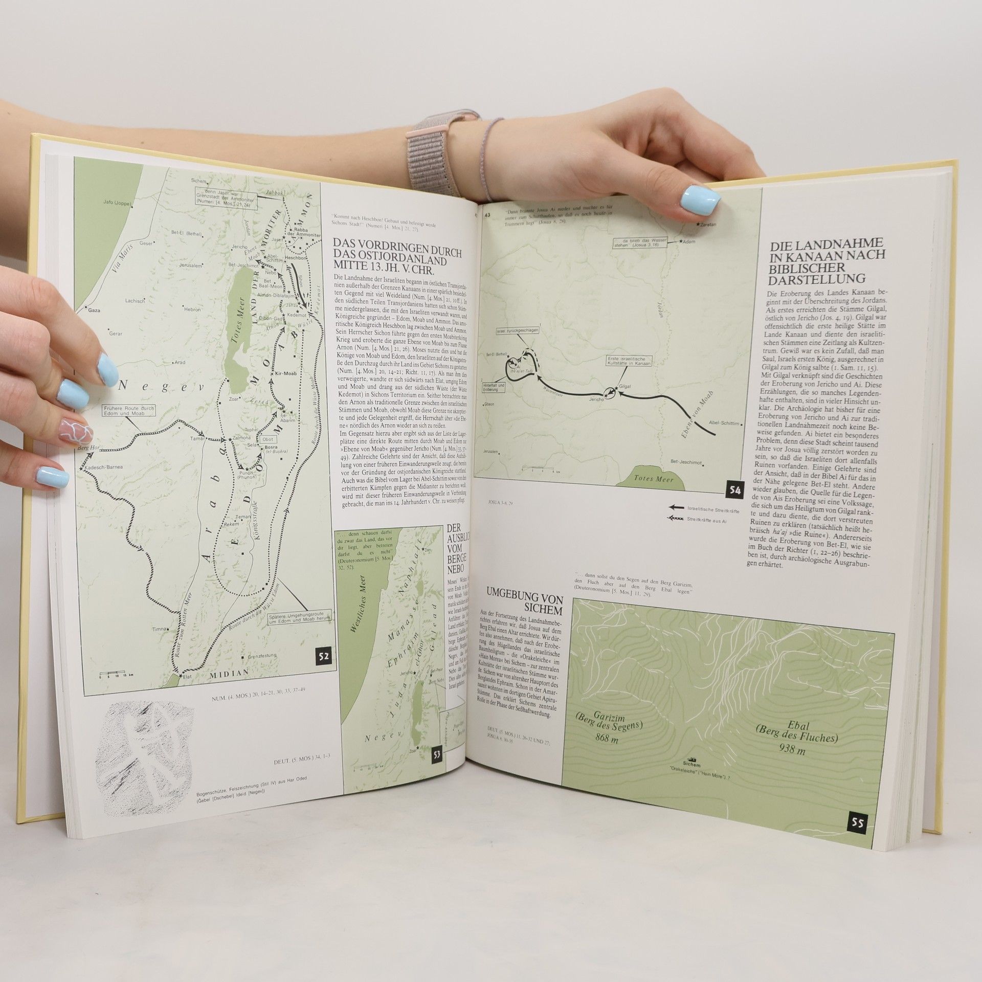 Yoḥanan Aharoni Der Bibelatlas