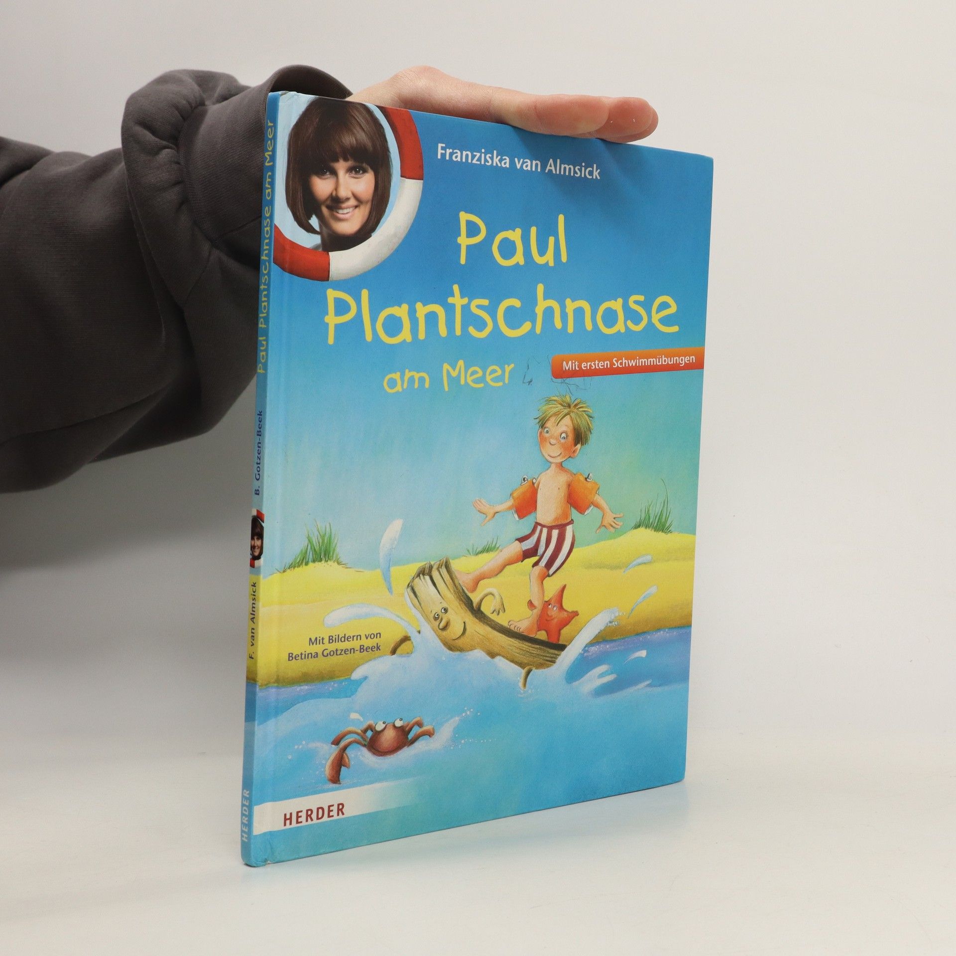 Franziska van Almsick Paul Plantschnase am Meer
