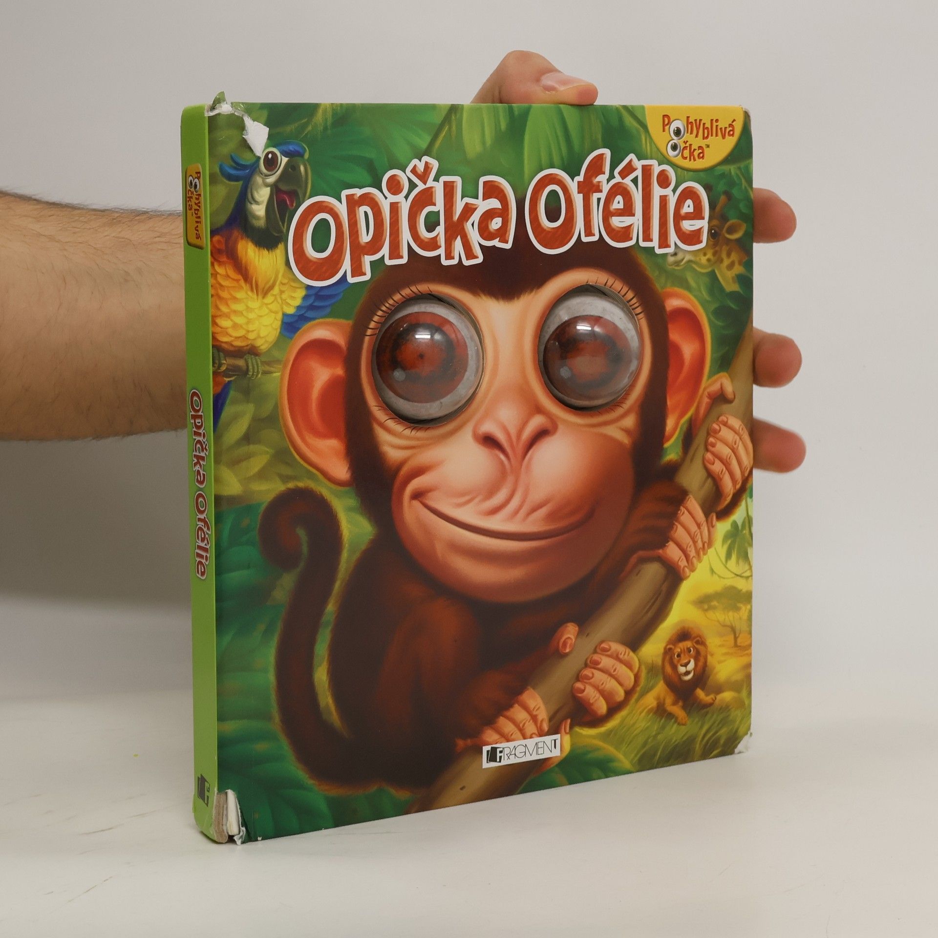 Autores varios Opička Ofélie : pohyblivá očka