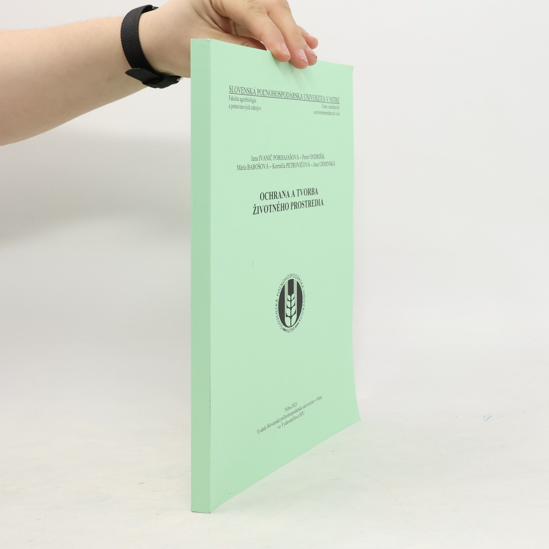 Collectif d'auteurs Ochrana a tvorba životného prostredia