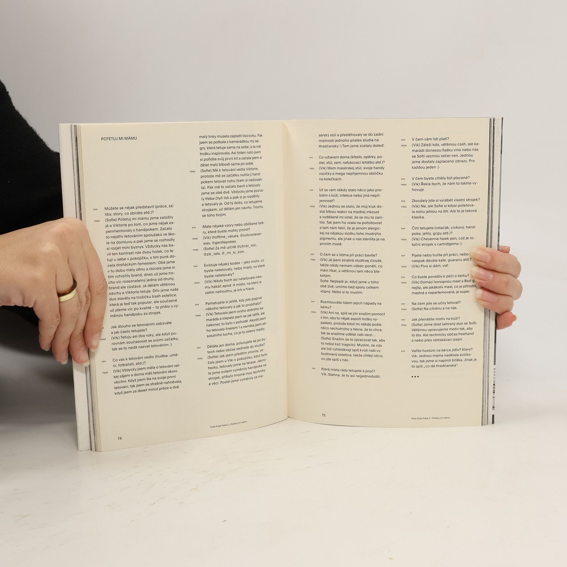 Štěpán Marko Poke Poke Poke 2: Fanzine outsalonového tetování