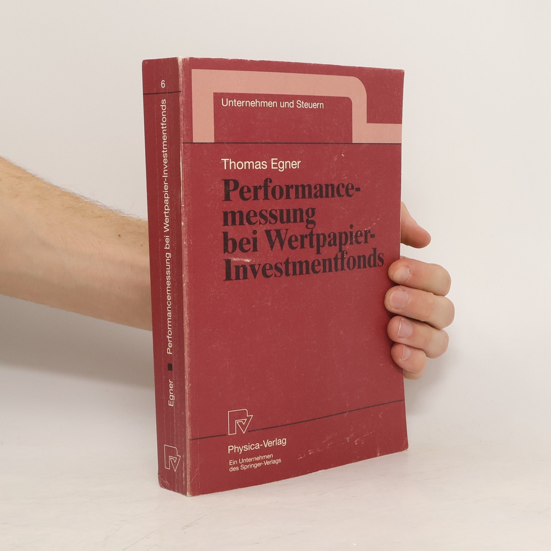 Thomas Egner Performancemessung bei Wertpapier-Investmentfonds
