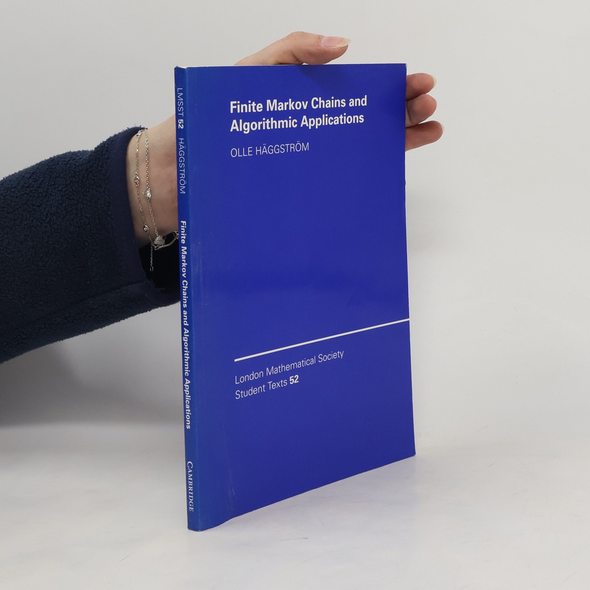 Olle Häggström Finite Markov chains and algorithmic applications
