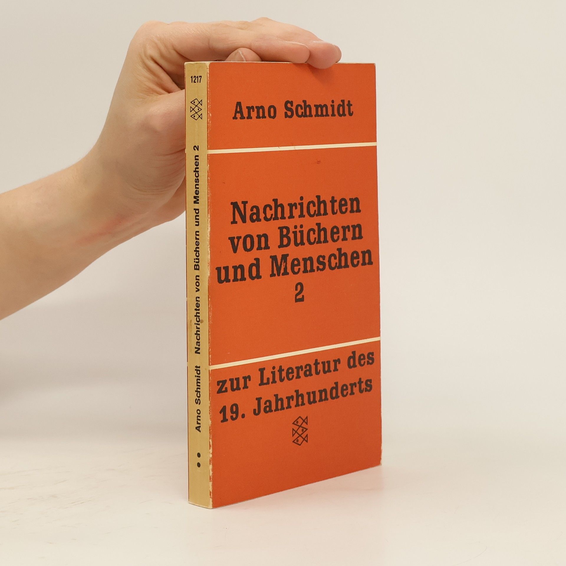 Arno Schmidt-Trucksäss Nachrichten von Büchern und Menschen 2