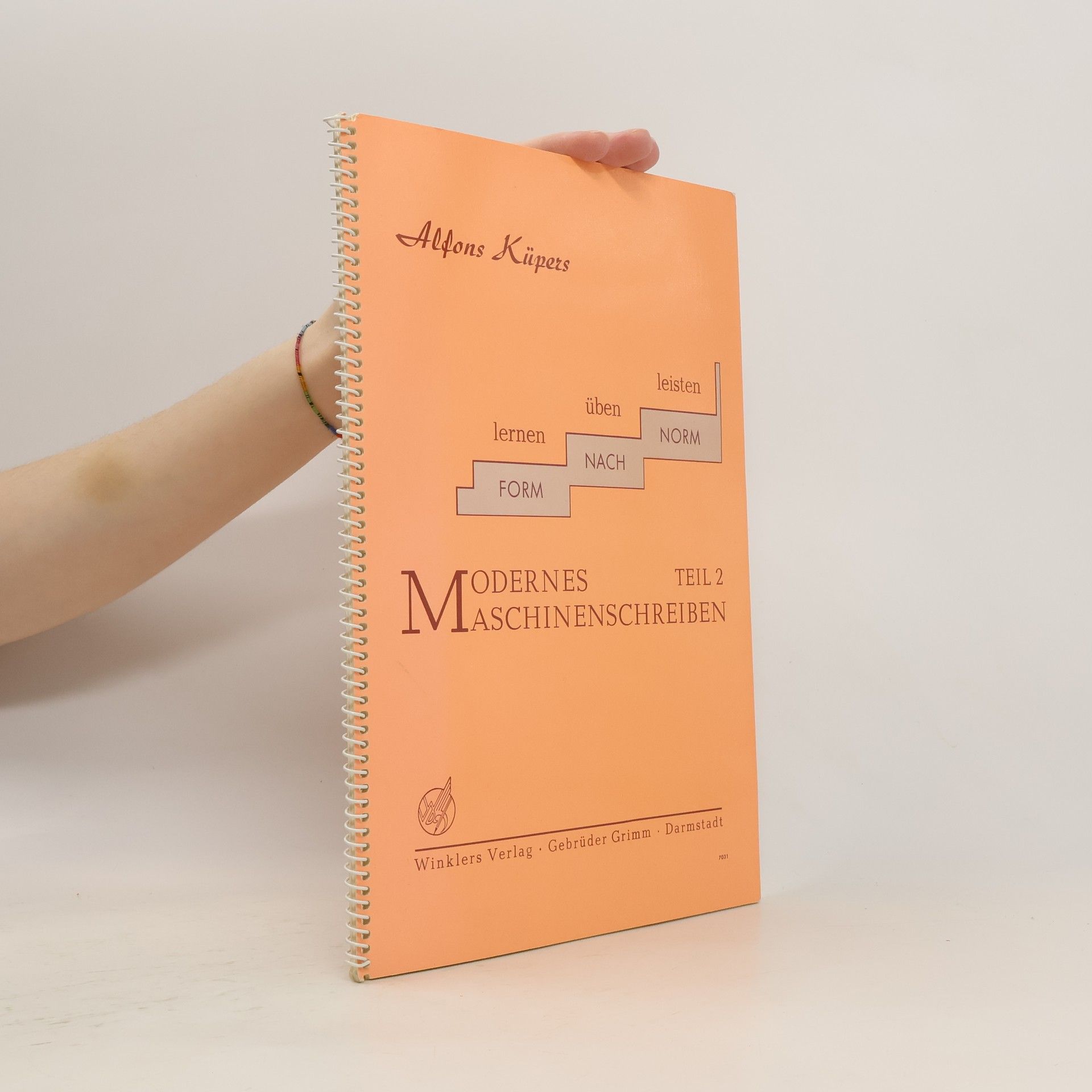Alfons Küpers Modernes Maschinenschreiben 2