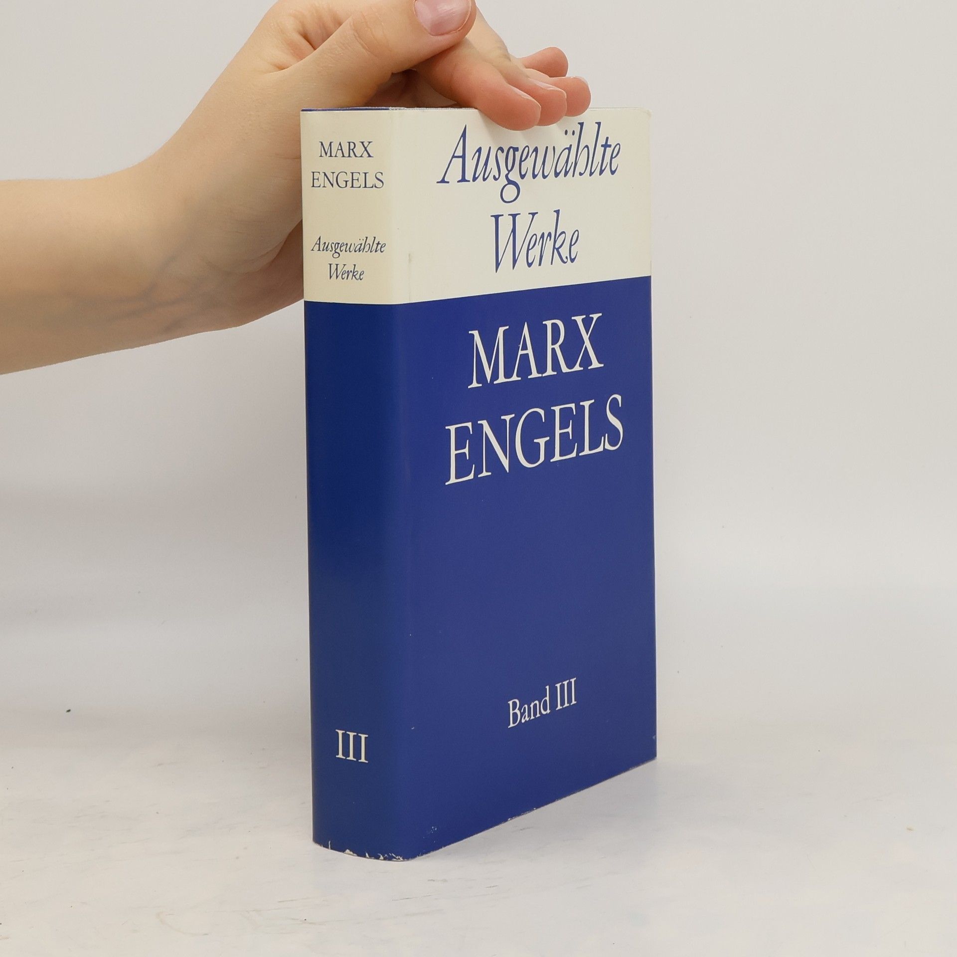 Marx Engels Ausgewählte werken III.