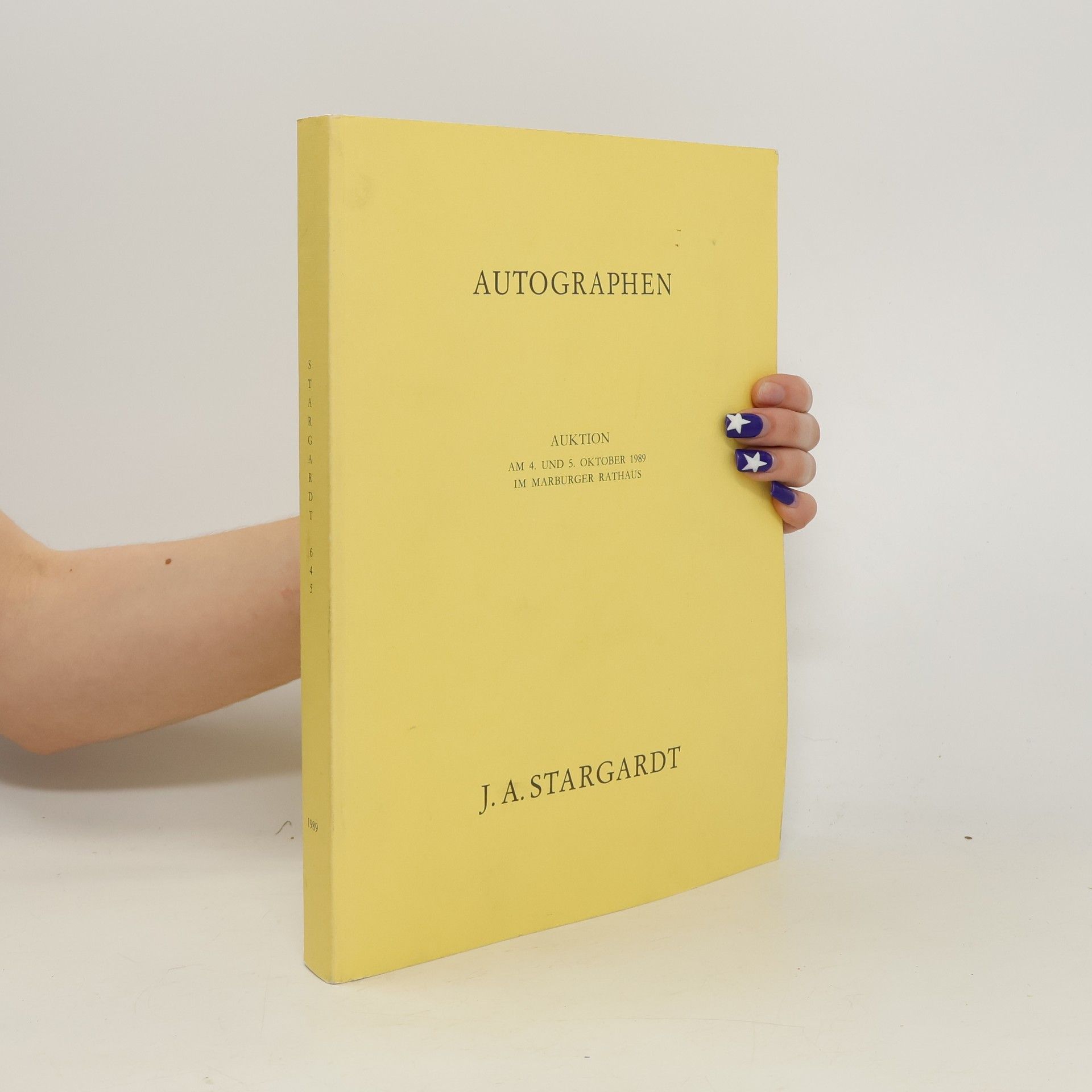 J. A. Stargardt Autographen