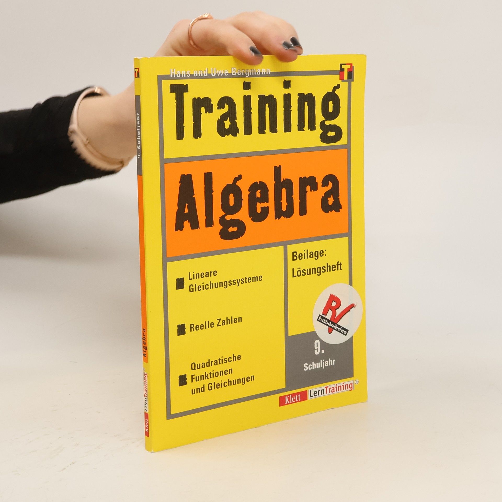 Hans Bergmann Training Algebra