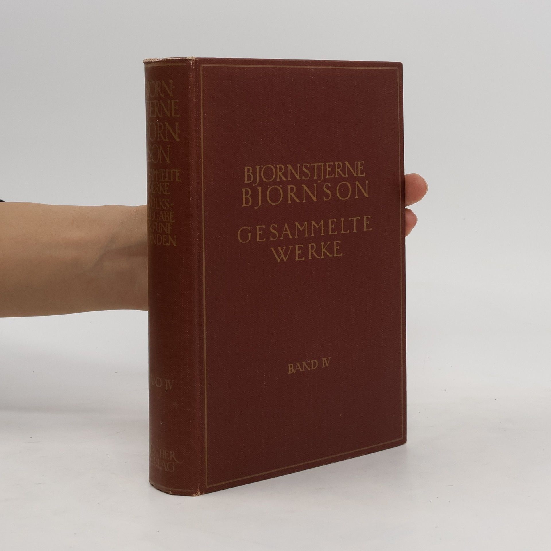 Bjørnstjerne Bjørnson Gesammelte Werke IV