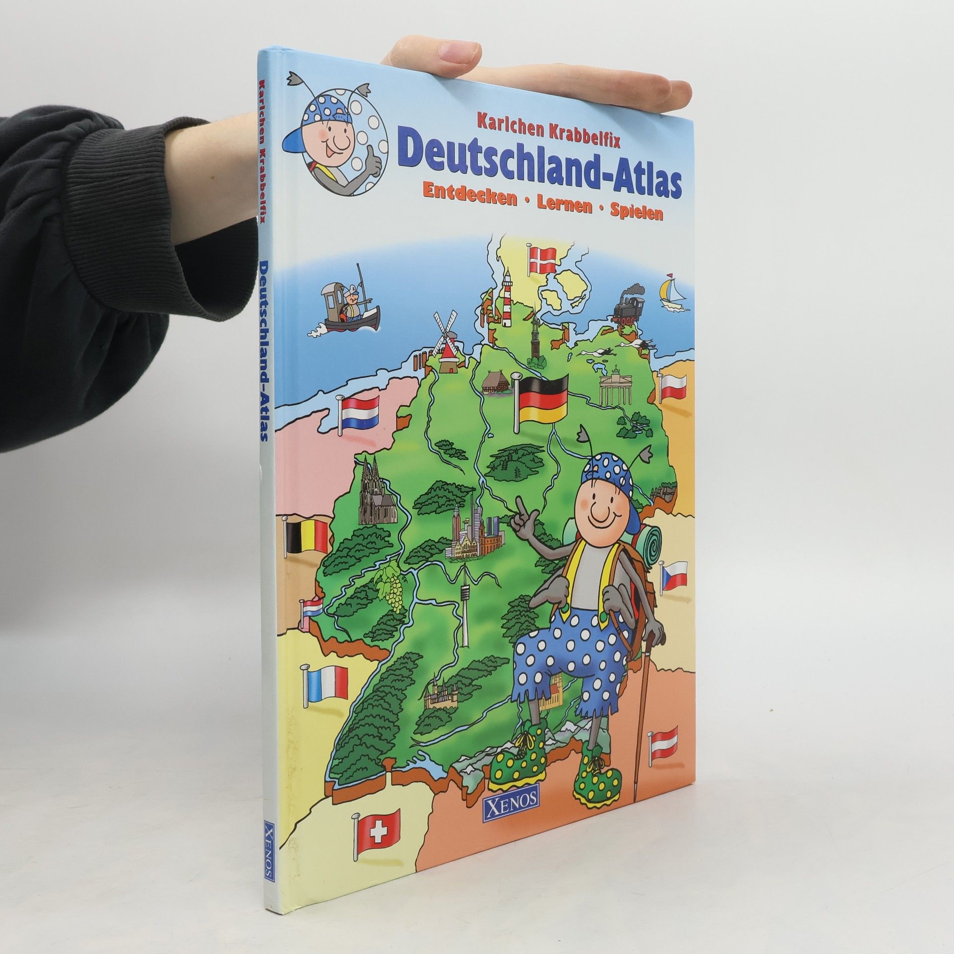 Ulrike Pohlmann Karlchen Krabbelfix Deutschland-Atlas